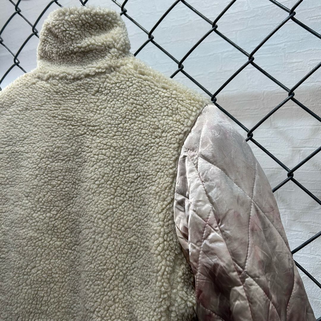 Number (N)ine AW07 "Love God Murder" Fleece Corduroy Lunch Jacket Size US XS / EU 42 / 0 - 15 Thumbnail
