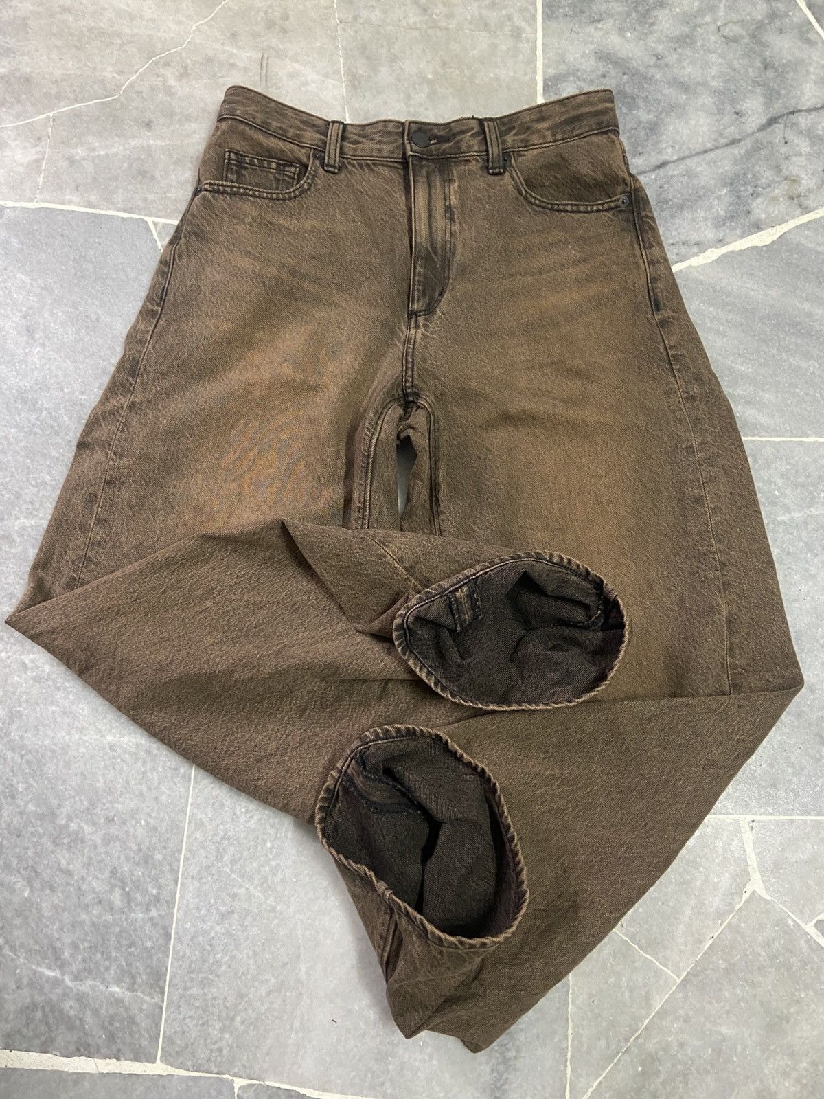 Japanese Brand Gu Japanese Brand jeans Barrel Leg Pants Size US 32 / EU 48 - 2 Thumbnail
