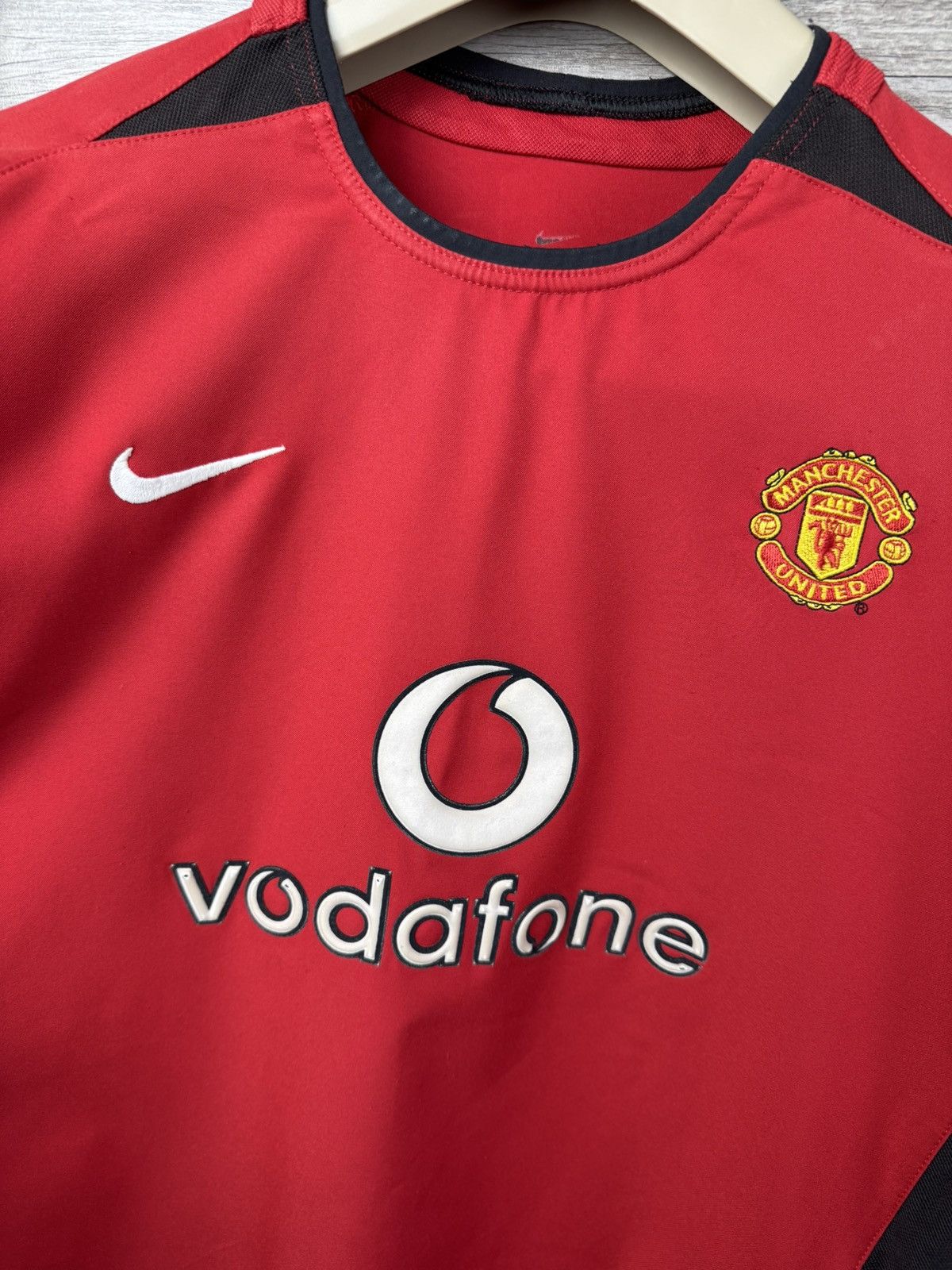 Nike Manchester United Nike 2002/04 Home Vintage Football Shirt Size US XS / EU 42 / 0 - 5 Thumbnail
