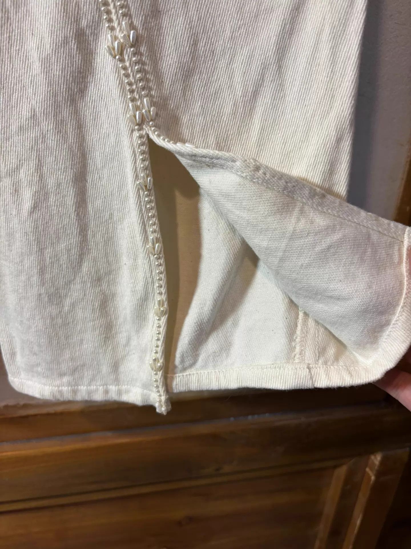 Other KARU RESEARCH White Slit Painter Pants 32 Size US 32 / EU 48 - 6 Thumbnail