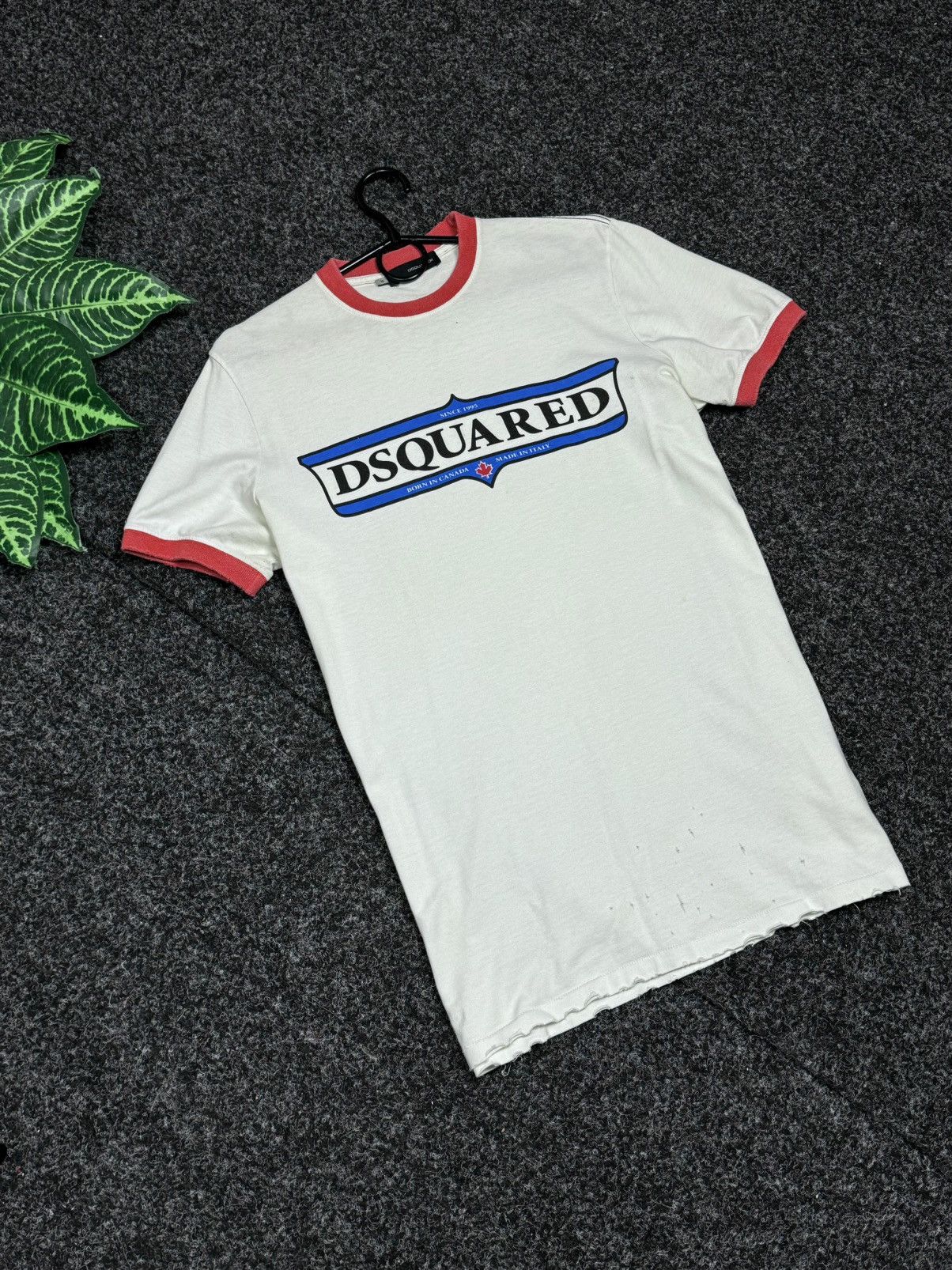 DISCOVERED Dsquared2 T-shirt Made in Italy 🇮🇹 Vintage Luxury tee size M Size US M / EU 48-50 / 2 - 1 Thumbnail