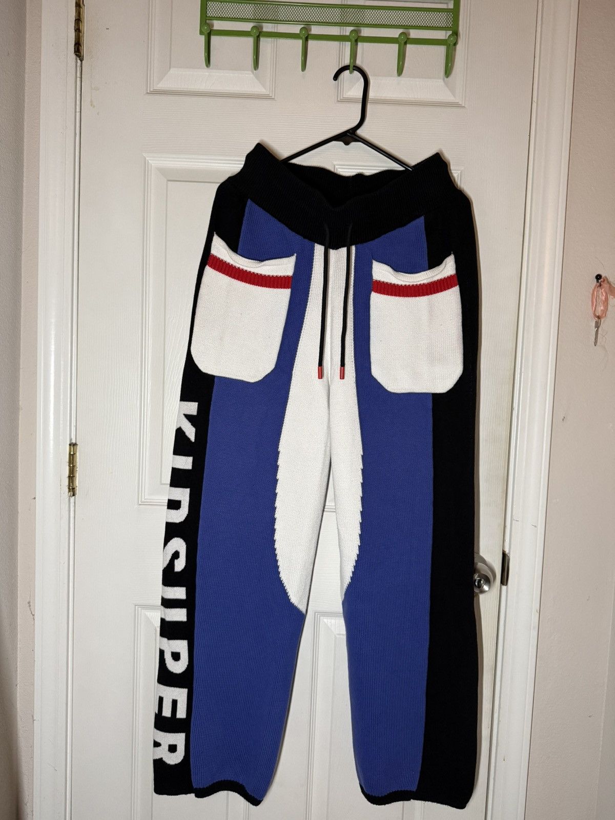 KidSuper Bero X KidSuper Knit Warm-up Pants Size US 31 - 1 Thumbnail
