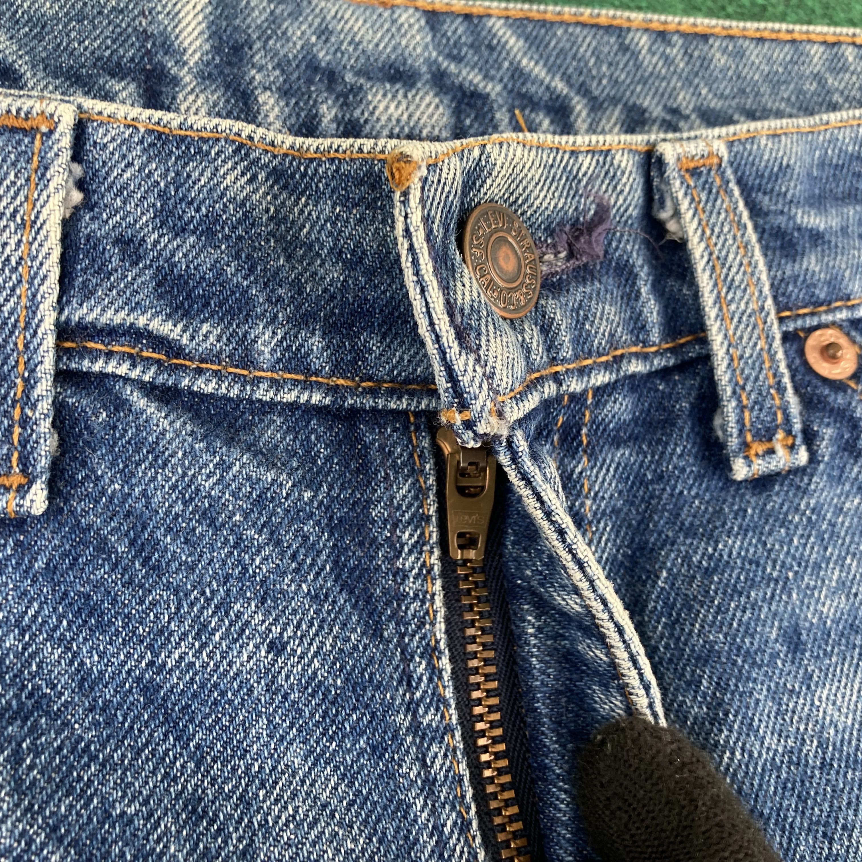Levi's × Vintage Vintage Levis 505 Short Sz 33 Orange Tag Jorts Jeans Size US 33 - 3 Thumbnail