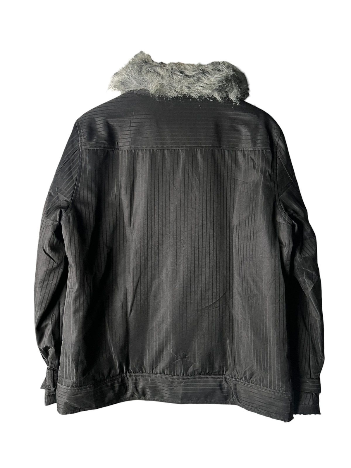 Japanese Brand Splendid Satisfaction Bondage Fur Biker Jacket Vkei Iswn Lgb Size US L / EU 52-54 / 3 - 3 Thumbnail