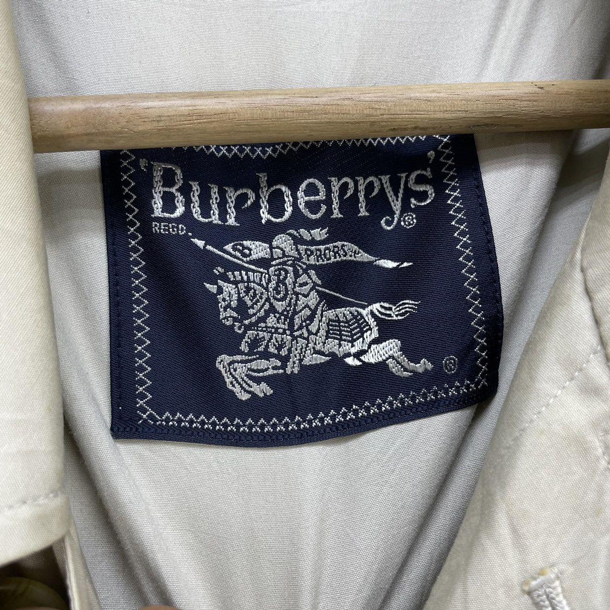 Burberry × Vintage Vintage Burberry 100% Cotton Jacket Size US M / EU 48-50 / 2 - 8 Thumbnail