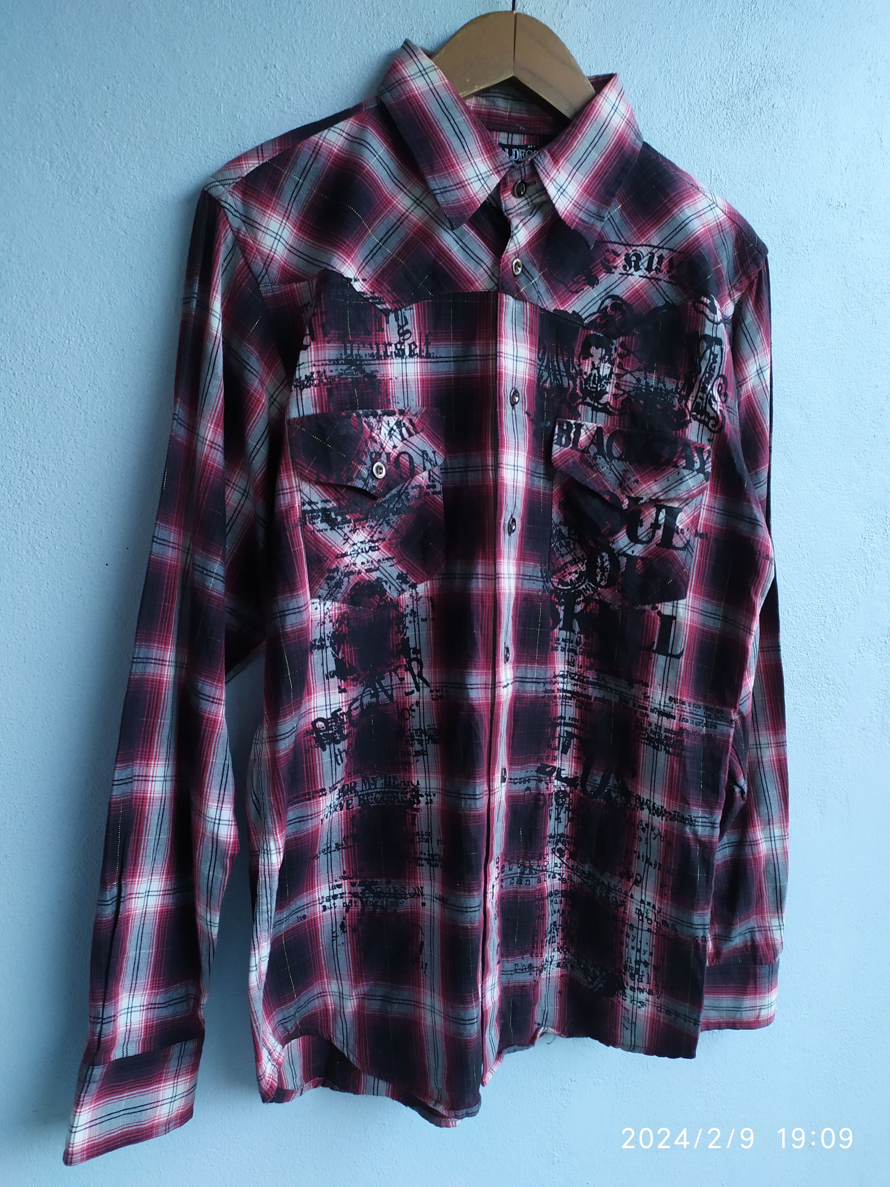 Vintage SKULLDEOS Punk Rock Shirts