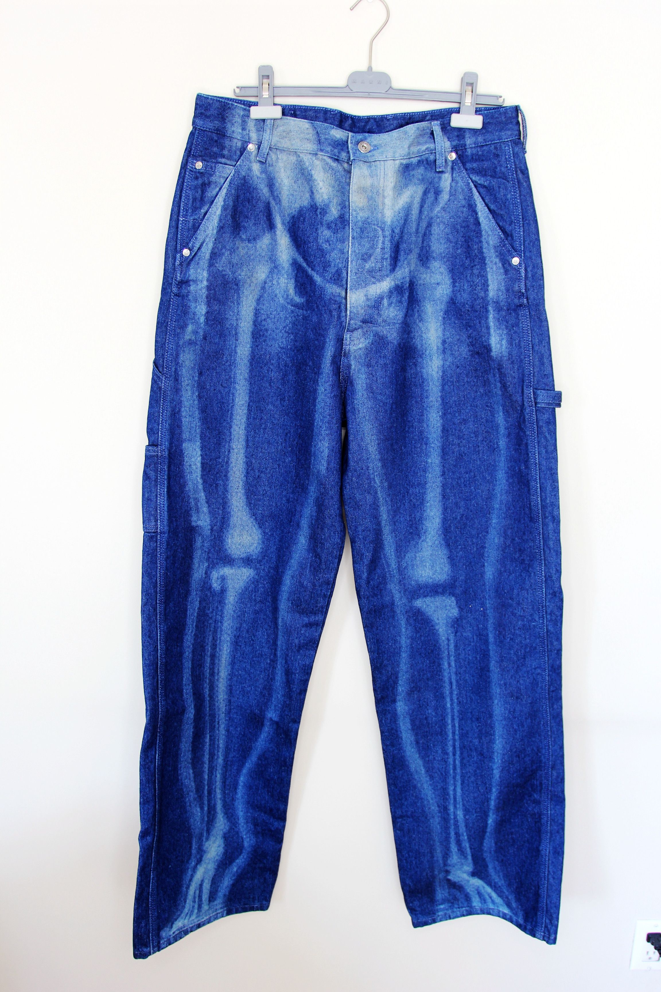 Off-White BNWT AW23 OFF-WHITE BODY SCAN DENIM JEANS 34 Size US 34 / EU 50 - 2 Thumbnail