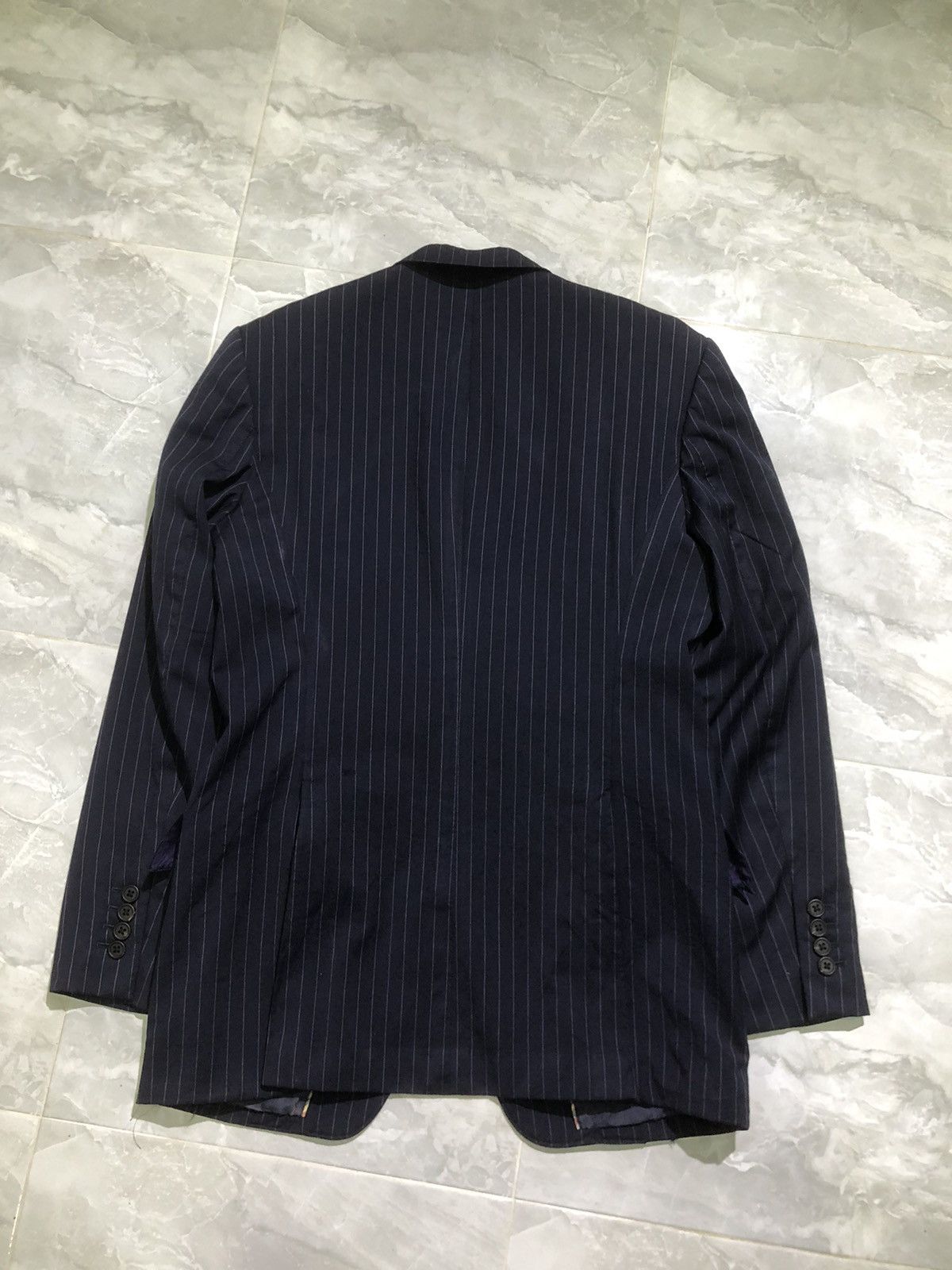 Cerruti 1881 × Paul Smith Paul Smith x Lanificio Cerruti stripe blazer single breasted Size 38R - 16 Thumbnail