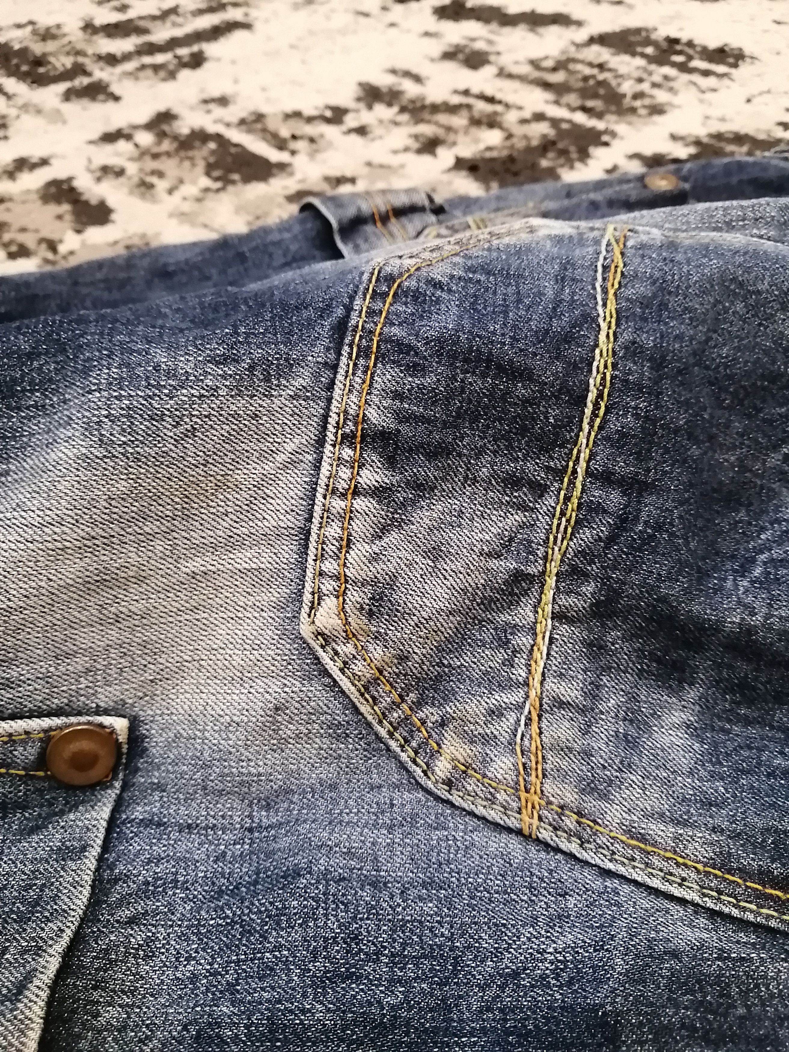 Japanese Brand BLUEWAY JAPAN UNION MADE MODERN VINTAGE WIDE BAGGY DENIM Size US 30 / EU 46 - 23 Thumbnail