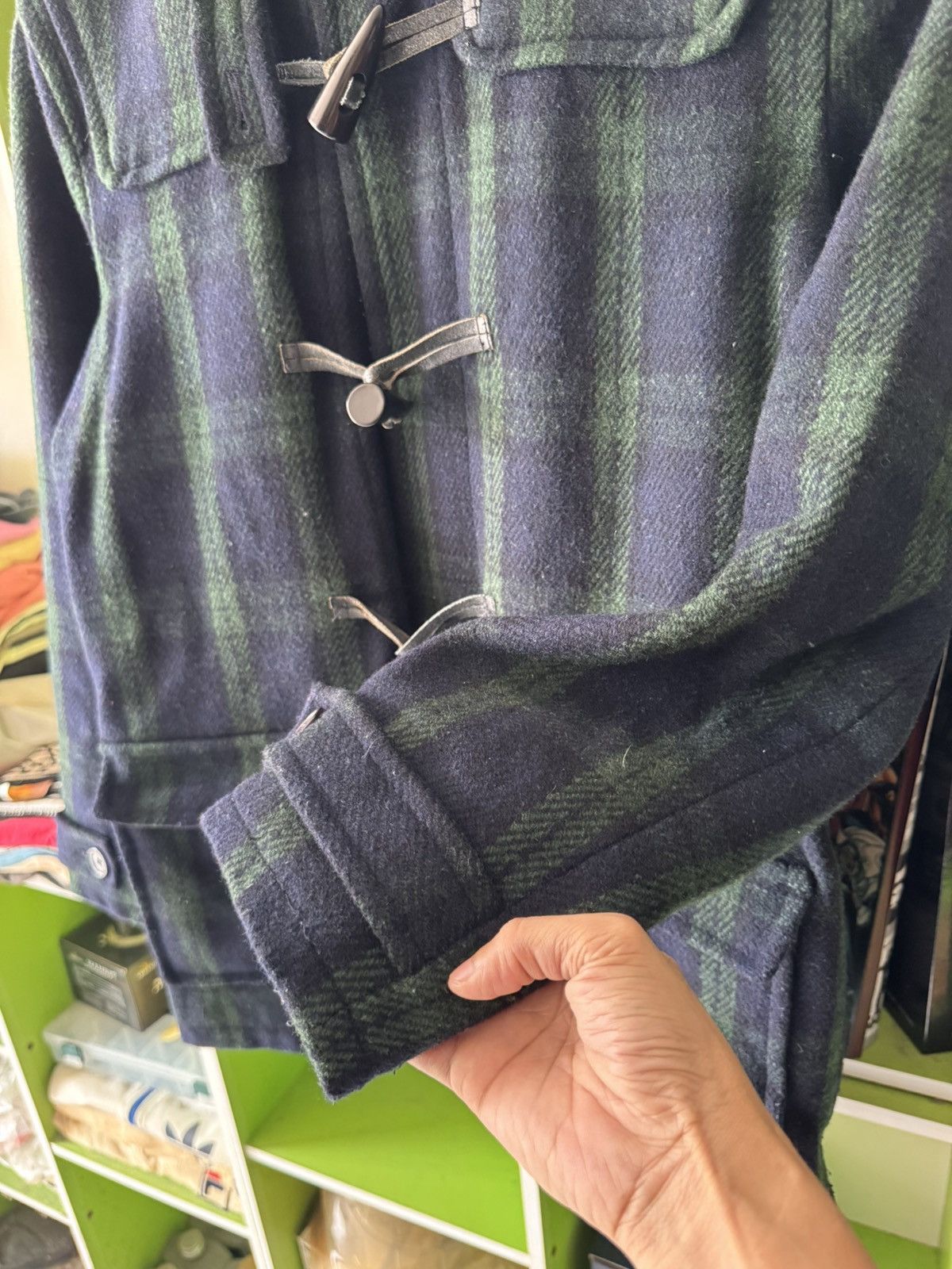 If Six Was Nine BEAMSBOY DUFFLE WOOL COAT Size S / US 4 / IT 40 - 4 Thumbnail