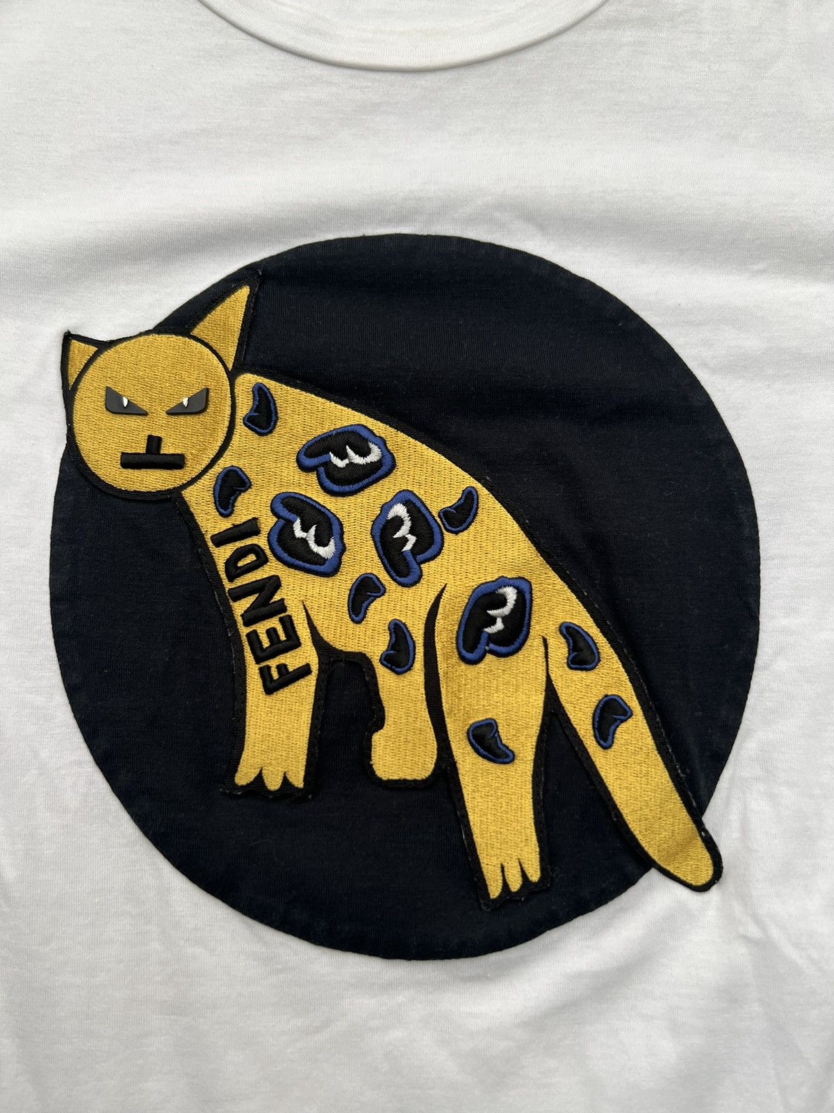 Fendi Fendi Roma Cat Made In Italy Shirt Size US M / EU 48-50 / 2 - 3 Thumbnail