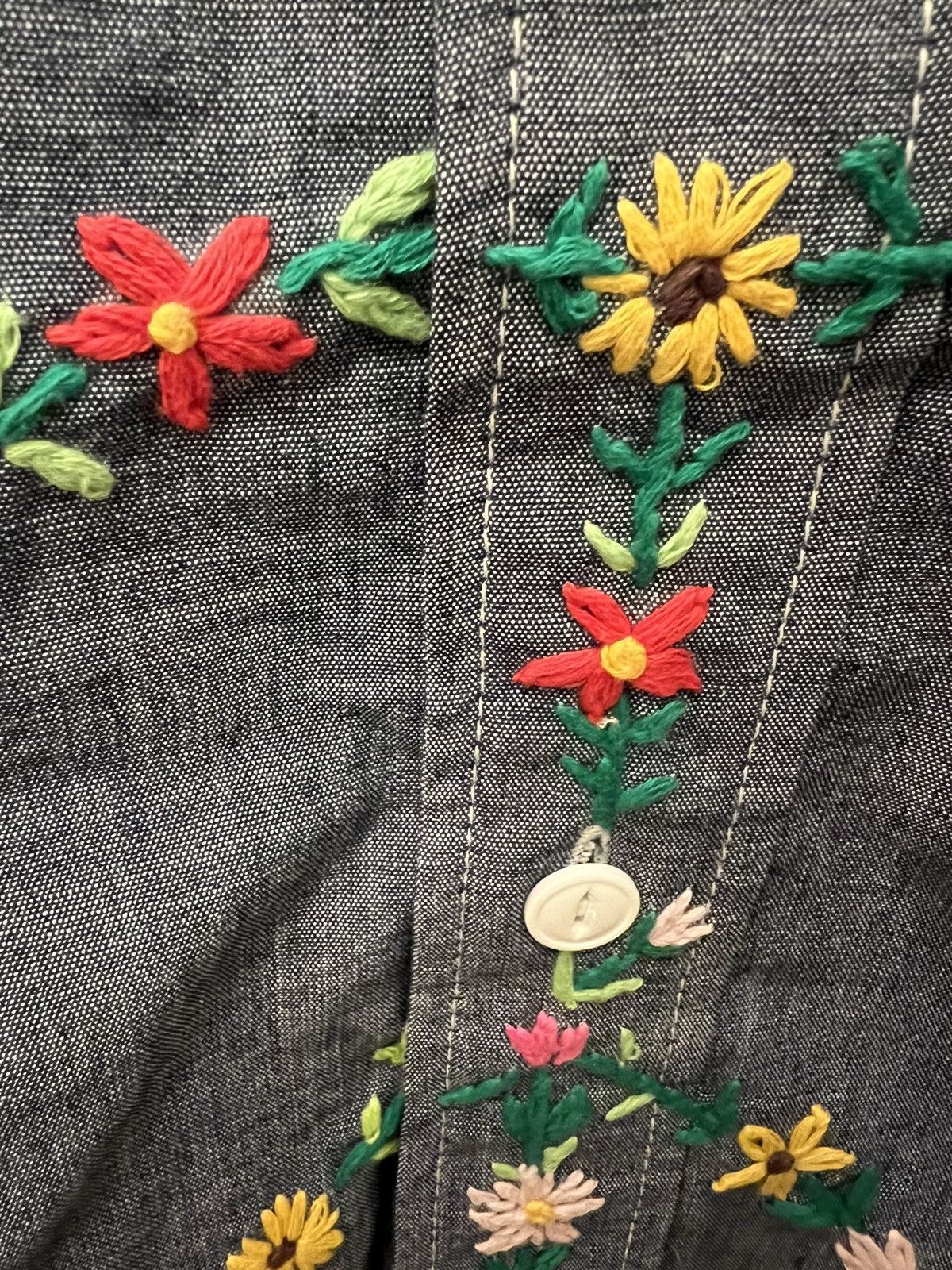 Needles NEPENTHES X OTAKARA NYC - Work Shirt - Chambray NEEDLES Size US M / EU 48-50 / 2 - 7 Thumbnail