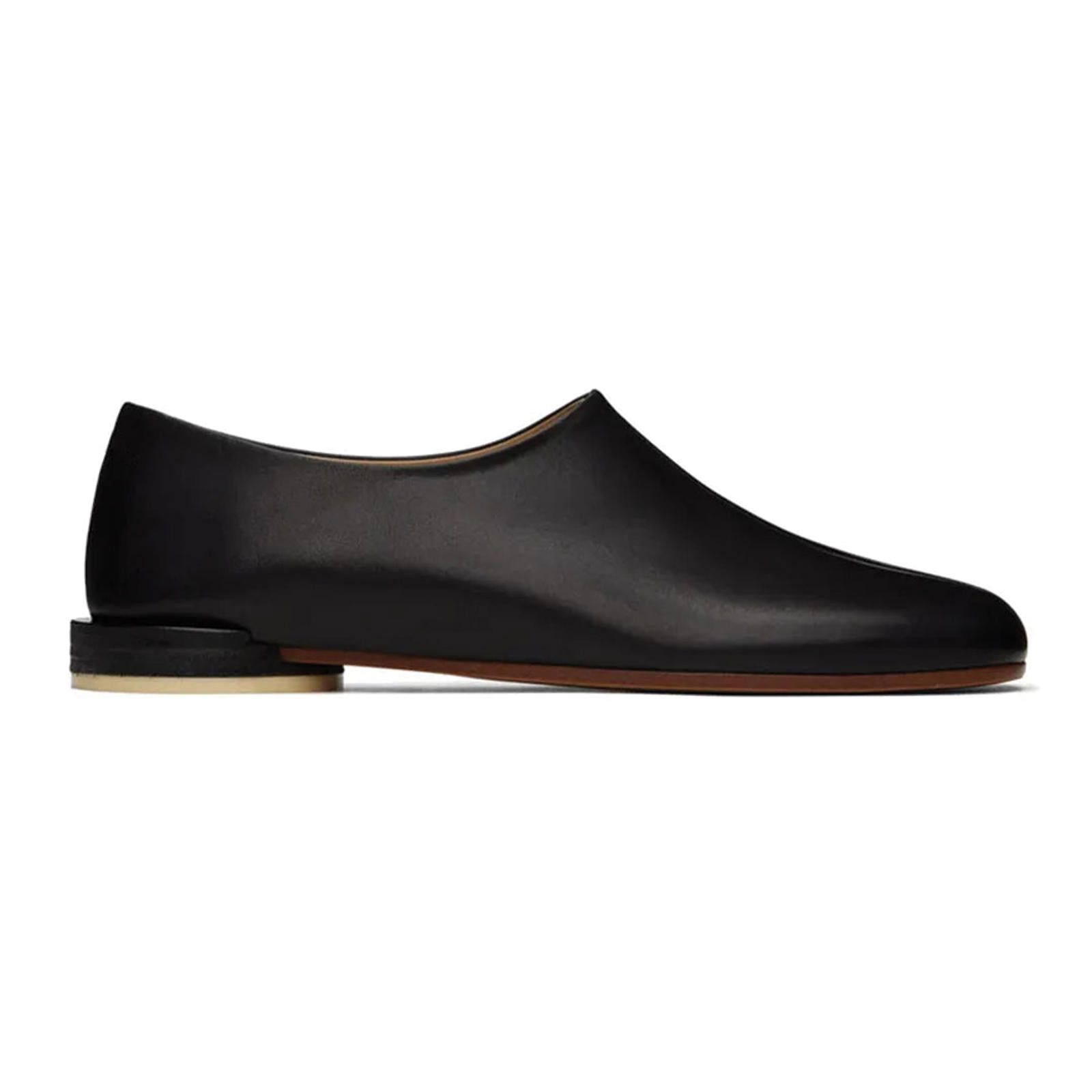 Other Sculptural Leather Slip-On Flats Size US 8 / EU 41 - 2 Thumbnail