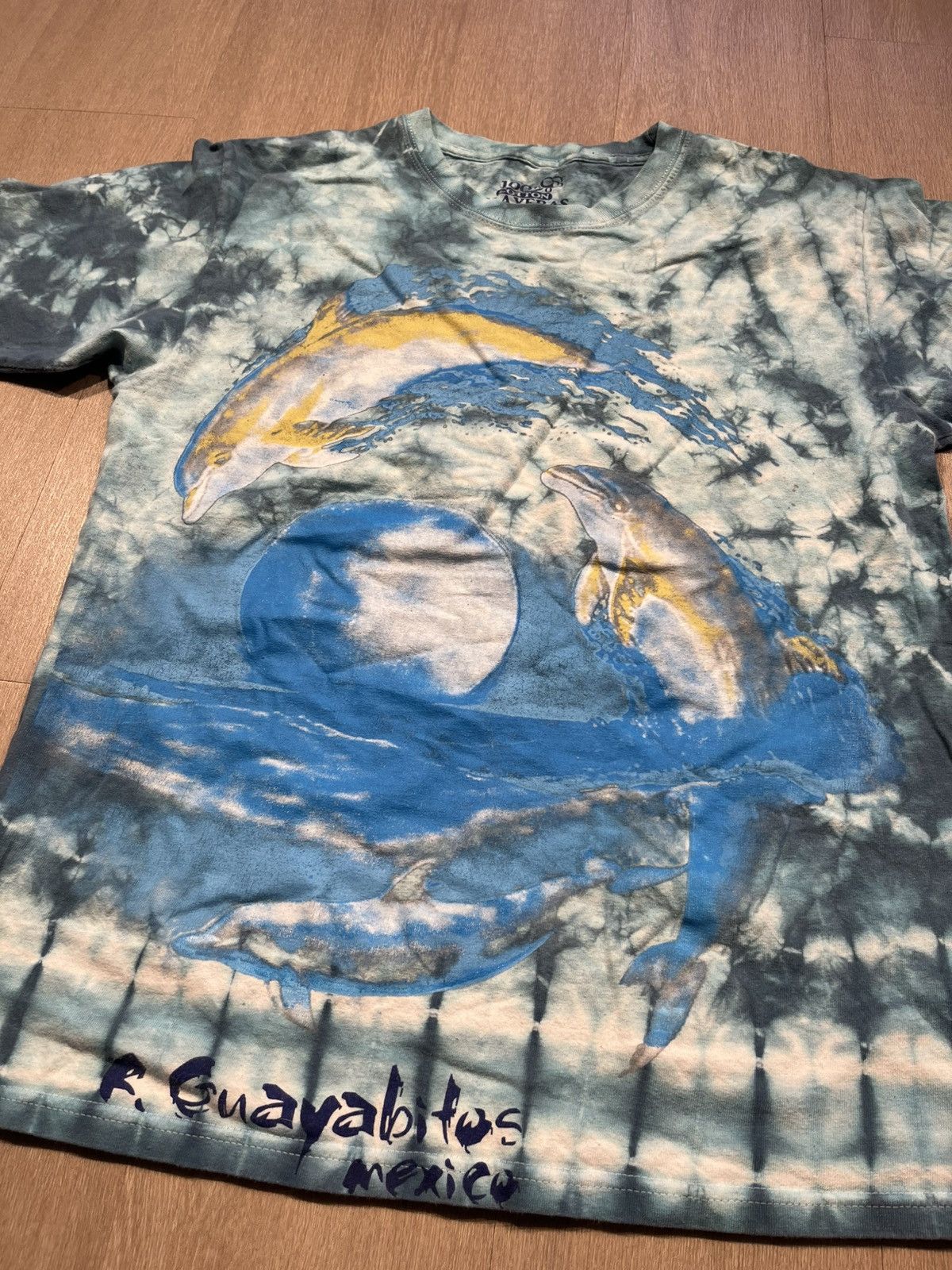 Vintage Tie Dye Dolphin Shirt medium Size US M / EU 48-50 / 2 - 2 Thumbnail