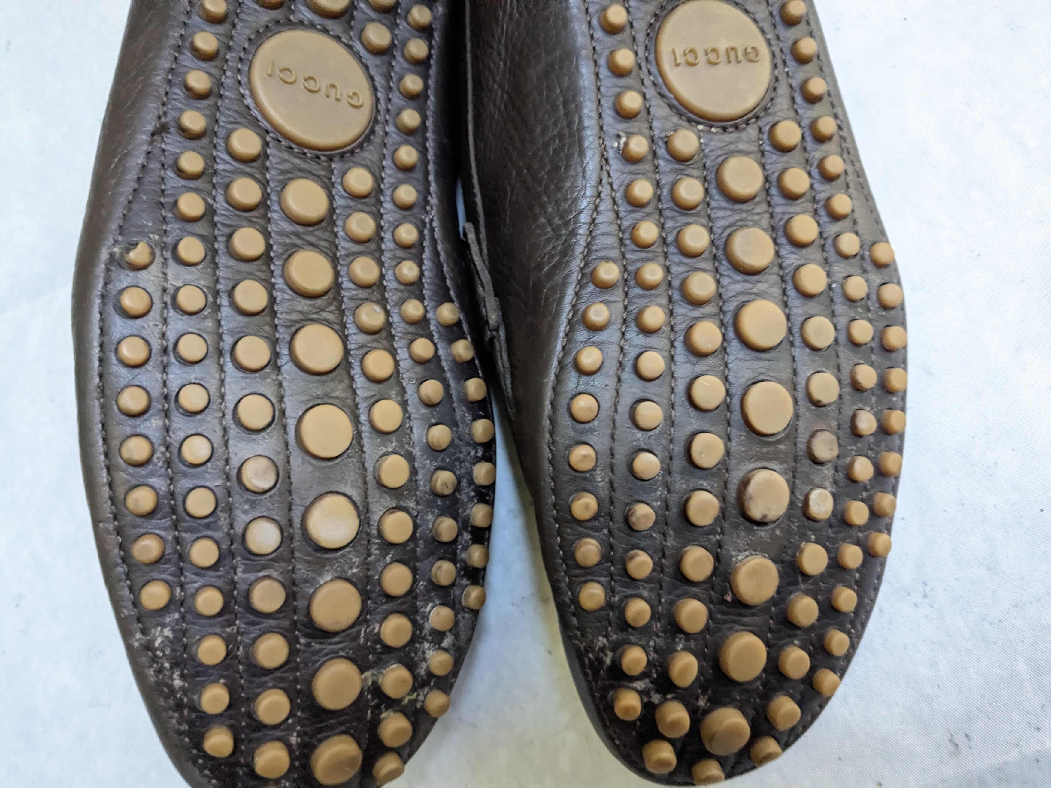 Gucci Gucci Horsebit Driving Loafers Brown 11.5 Leather Size US 11.5 / EU 44-45 - 12 Thumbnail