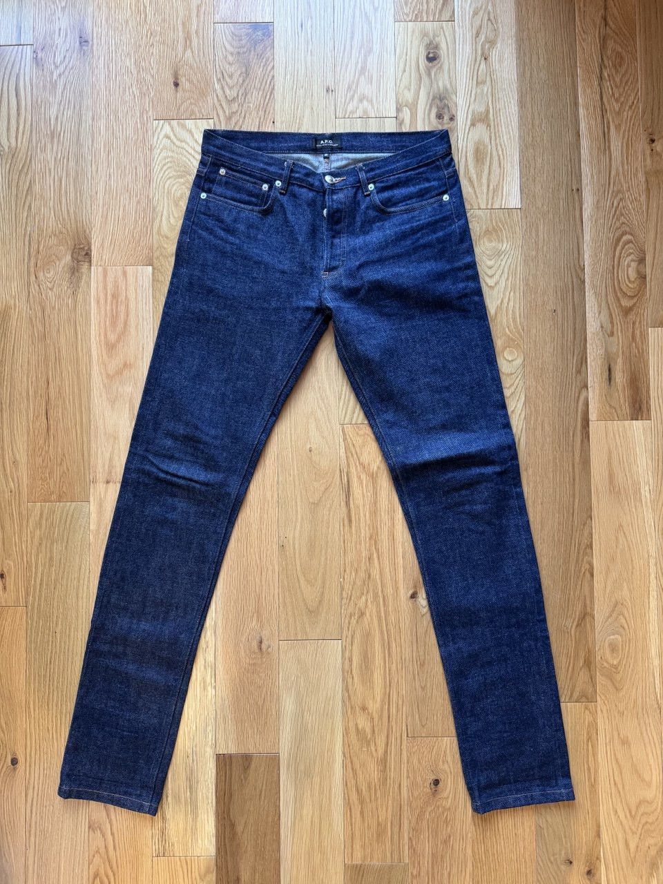 A.P.C. A.P.C. Petit New Standard Slim Fit Jeans in Indigo Size 30 Size US 30 / EU 46 - 2 Thumbnail