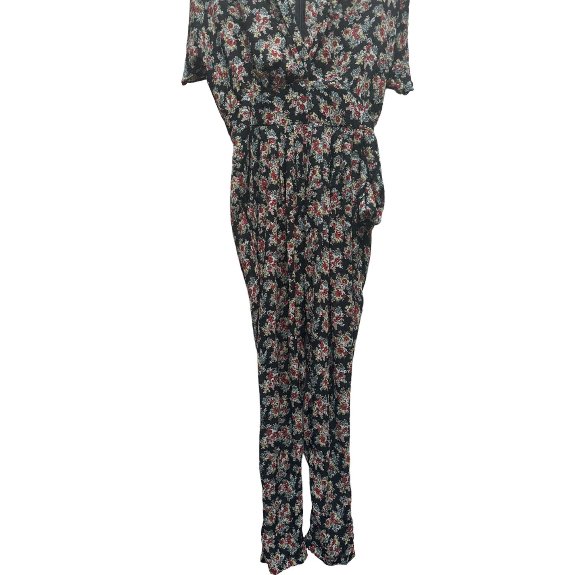 Sandro Floral Liberty Jumpsuit Size 27" / US 4 / IT 40 - 3 Thumbnail
