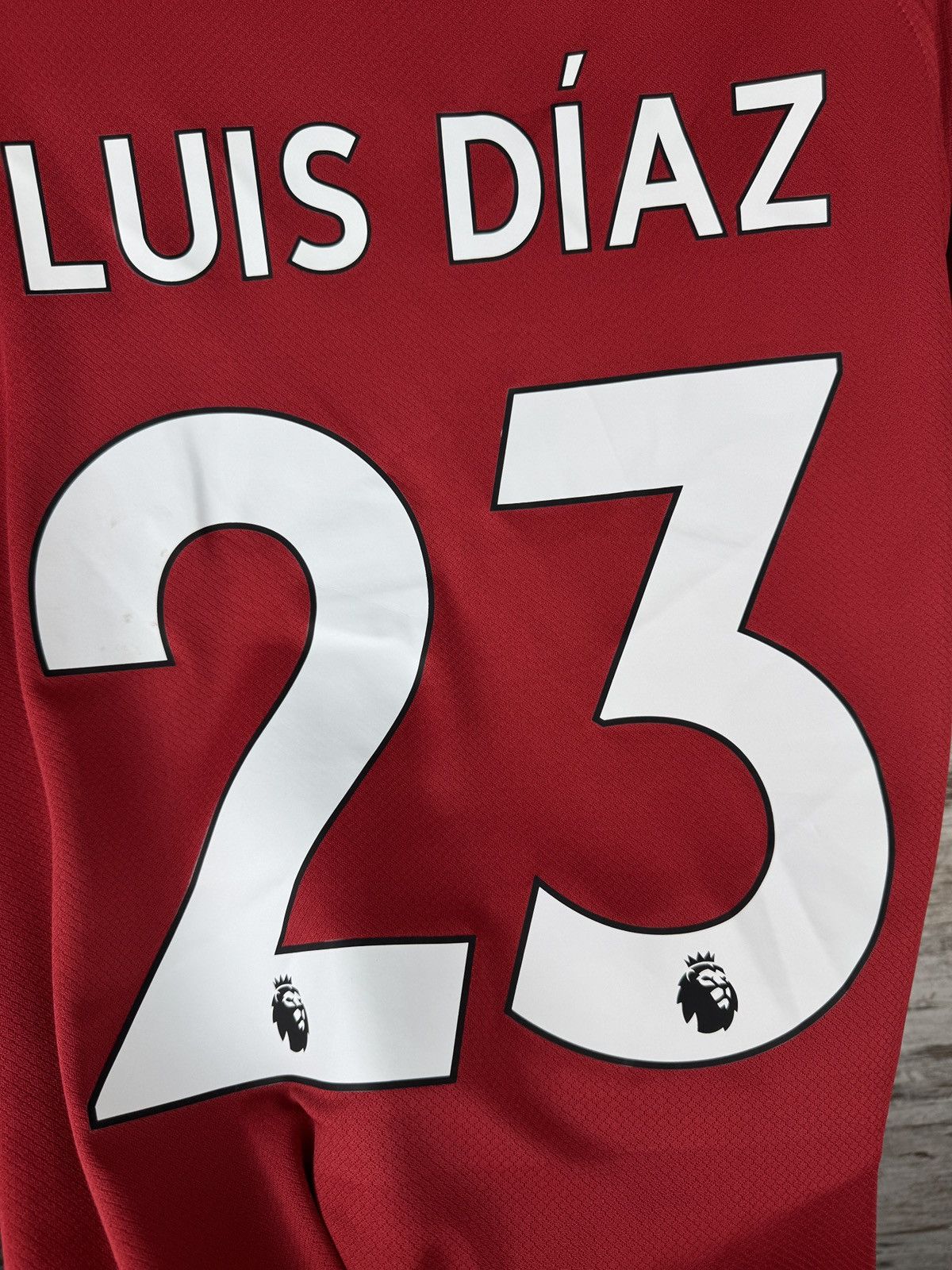 Nike Vintage Luis Diaz 23 Nike Liverpool FC soccer jersey T-shirt Size US L / EU 52-54 / 3 - 17 Thumbnail