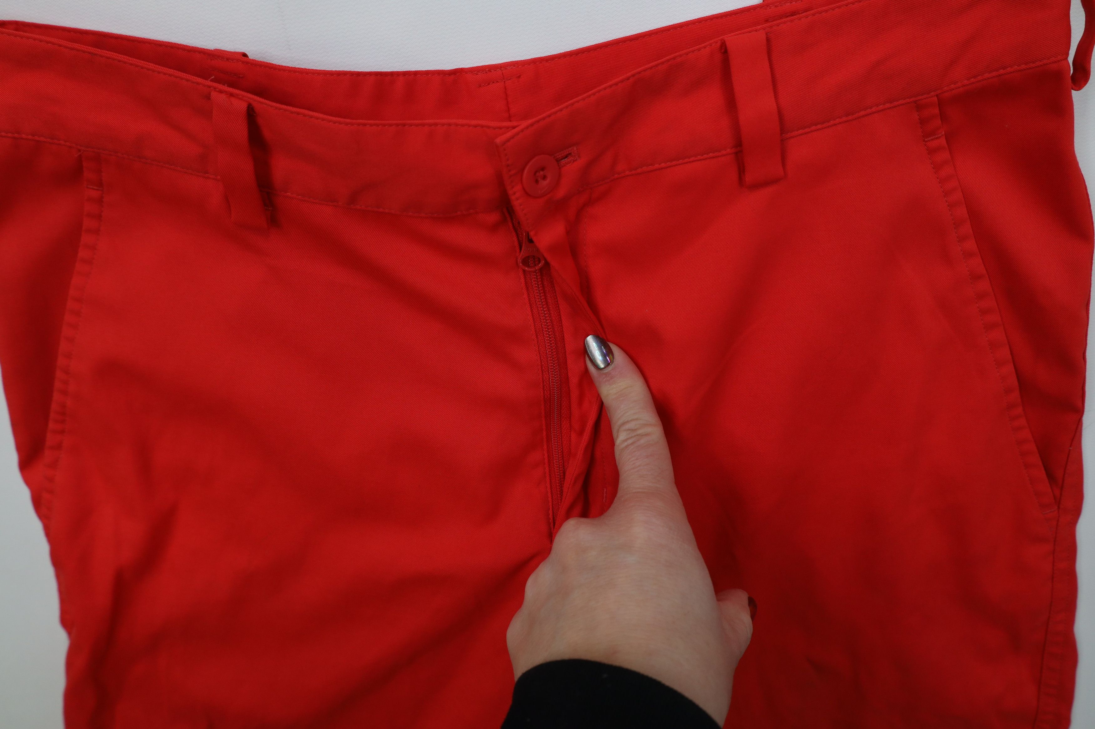 Nike Nike Golf Travis Scott Mini Swoosh Golfing Chino Shorts Red Size US 30 / EU 46 - 7 Thumbnail