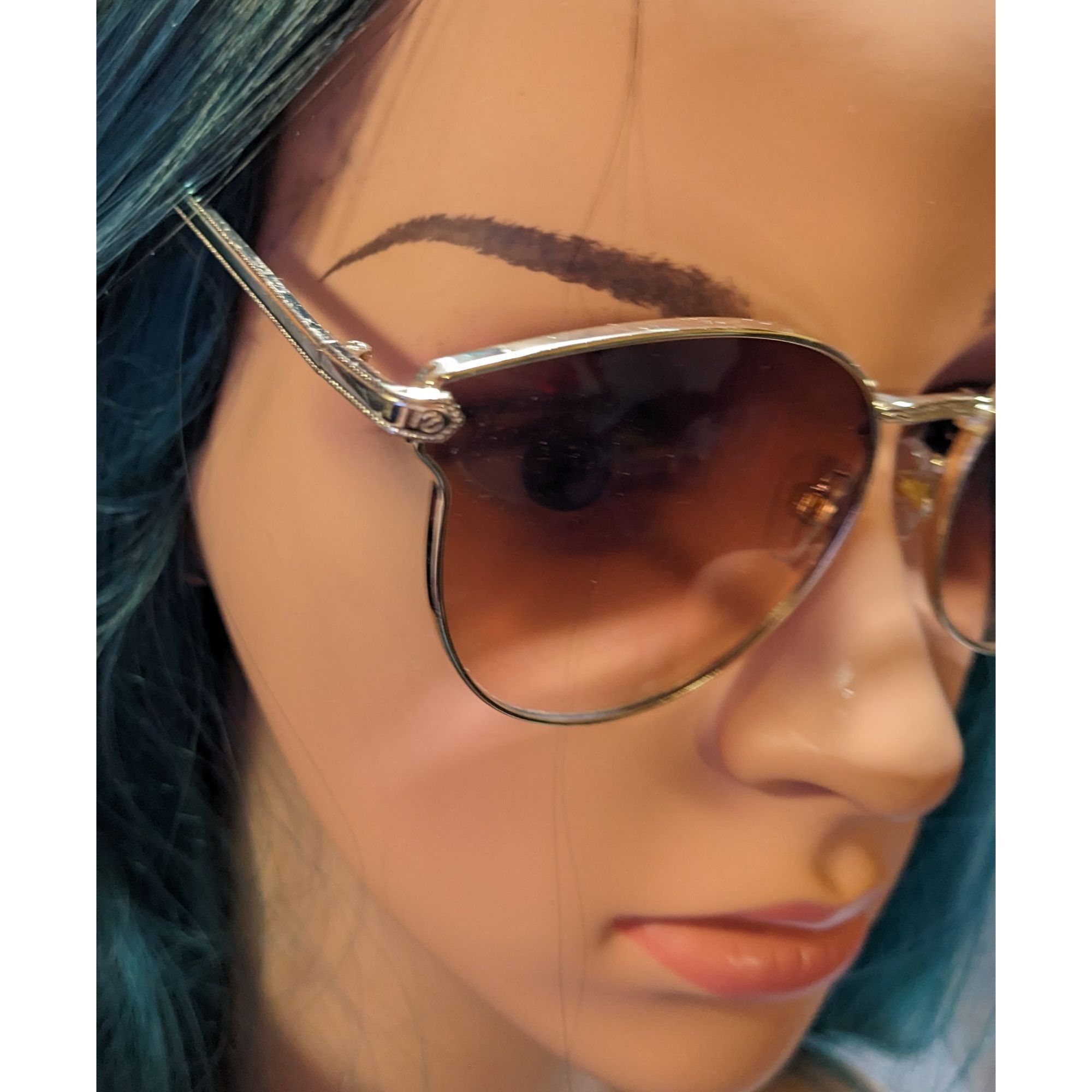 Other Frye & Co. Gold And Tortoise DG0921 Sunglasses Size ONE SIZE - 10 Thumbnail