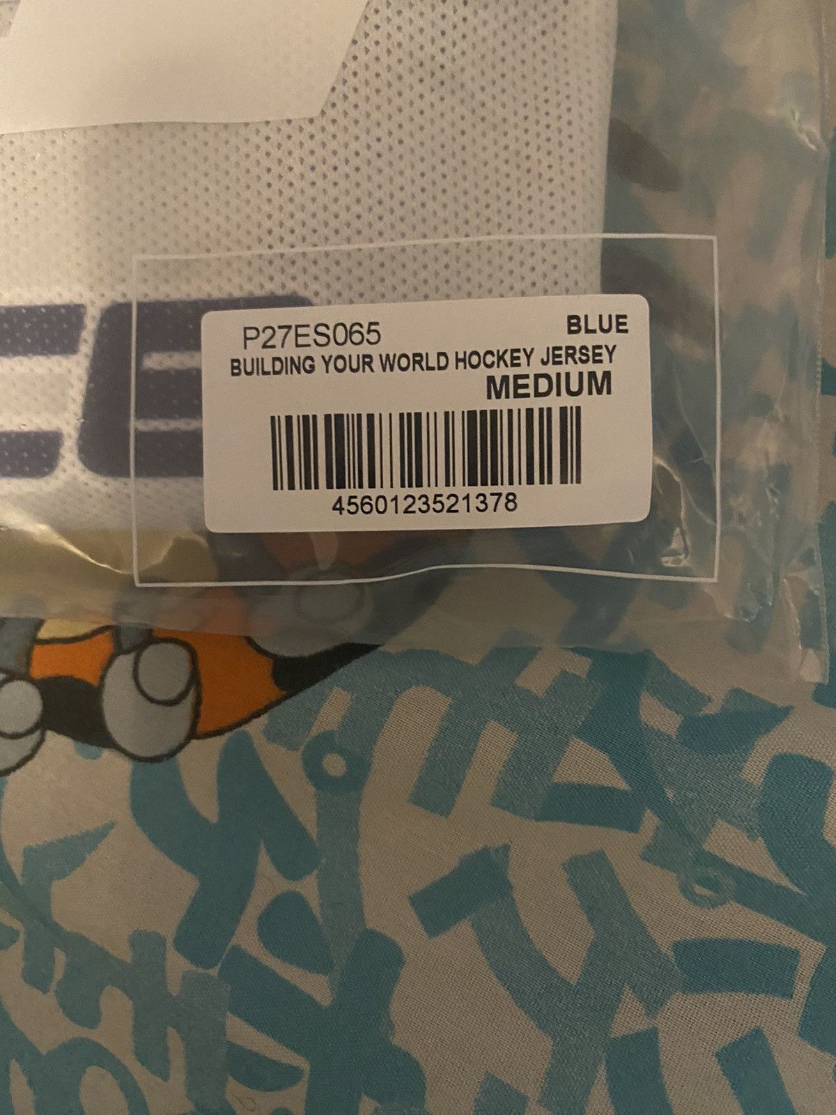 Palace Palace Building Your World Hockey Jersey Blue Medium Size US M / EU 48-50 / 2 - 4 Thumbnail