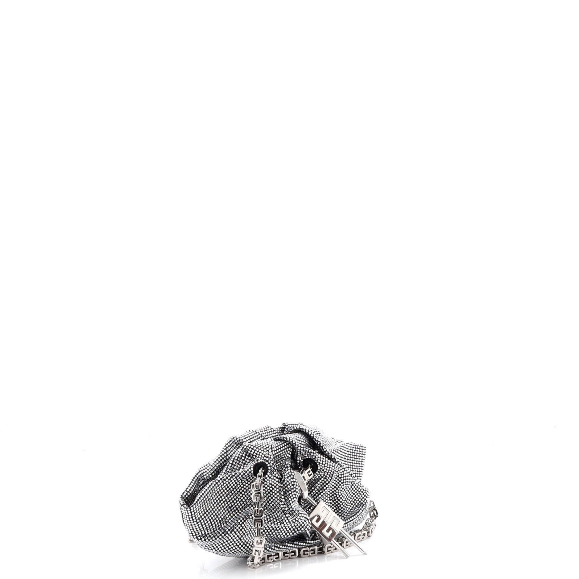 Kenny Shoulder Bag Crystal Embellished Satin Mini