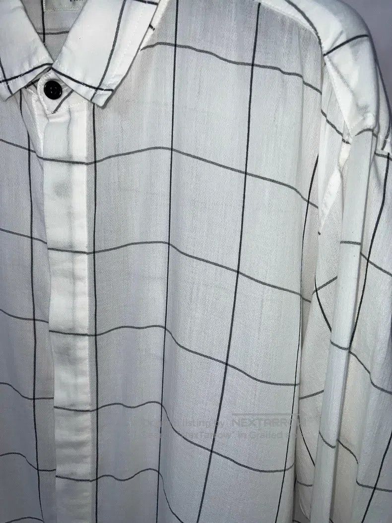 Saint Laurent Paris Saint Laurent Paris Black and white checkered shirt Size US L / EU 52-54 / 3 - 3 Thumbnail