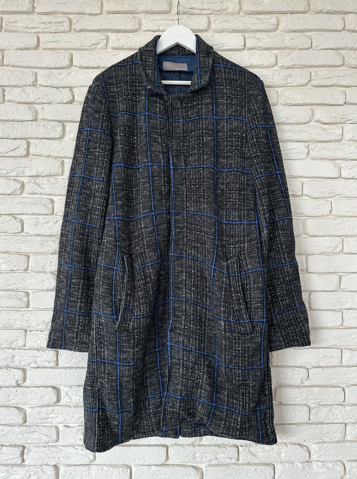 Daniele Fiesoli Daniele Fiesoli Italy Men's Wool Coat Overcoat Size M Size US M / EU 48-50 / 2 - 2 Thumbnail