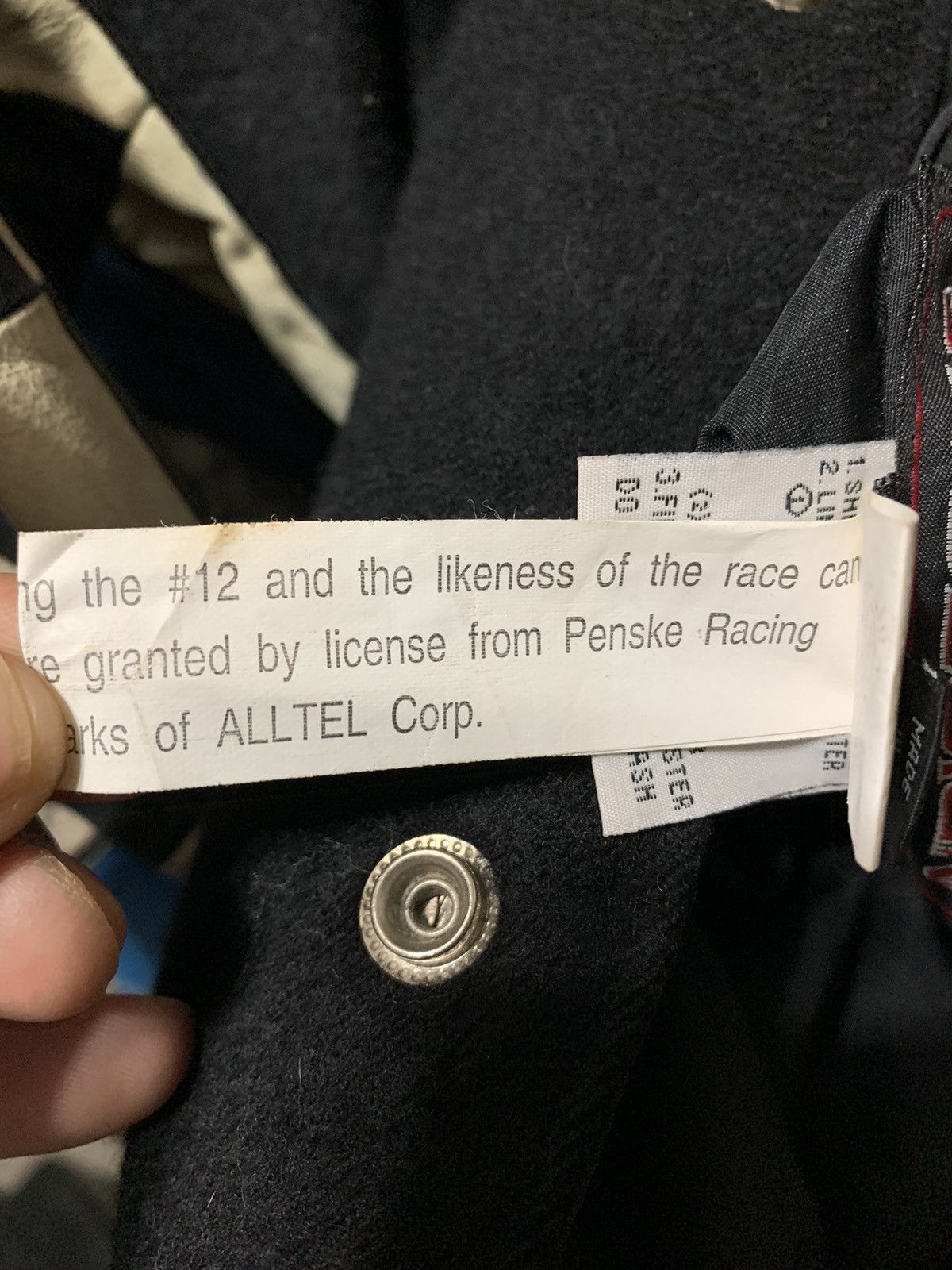 NASCAR Vintage Alltel Jh Design Nascar Reversable Jacket Size US XL / EU 56 / 4 - 10 Thumbnail