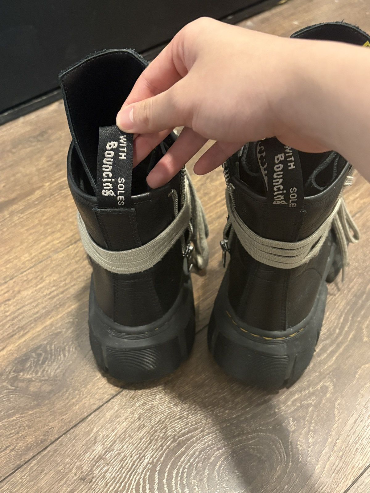 Rick Owens Rick Owens Pentagram Doc Martens Size US 9.5 / EU 42-43 - 2 Thumbnail