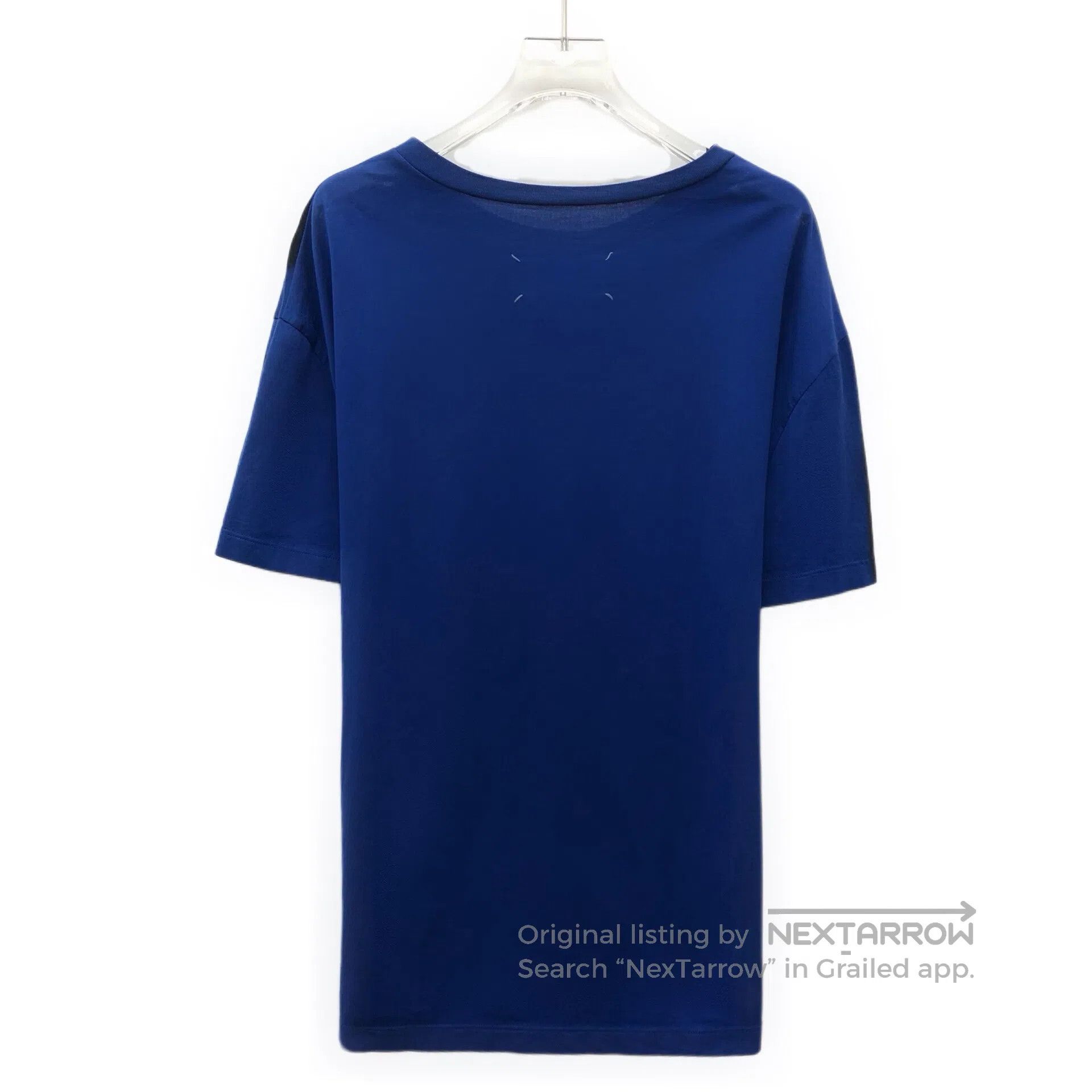 Maison Margiela Maison Maigiela Dark blue tie-dye print cotton round-neck Size US S / EU 44-46 / 1 - 2 Thumbnail