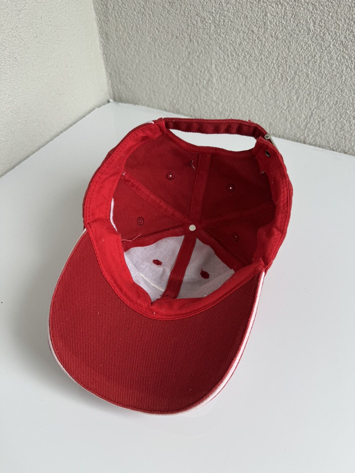 Vintage Fiat Red Cap Racing Vintage Size ONE SIZE - 5 Thumbnail