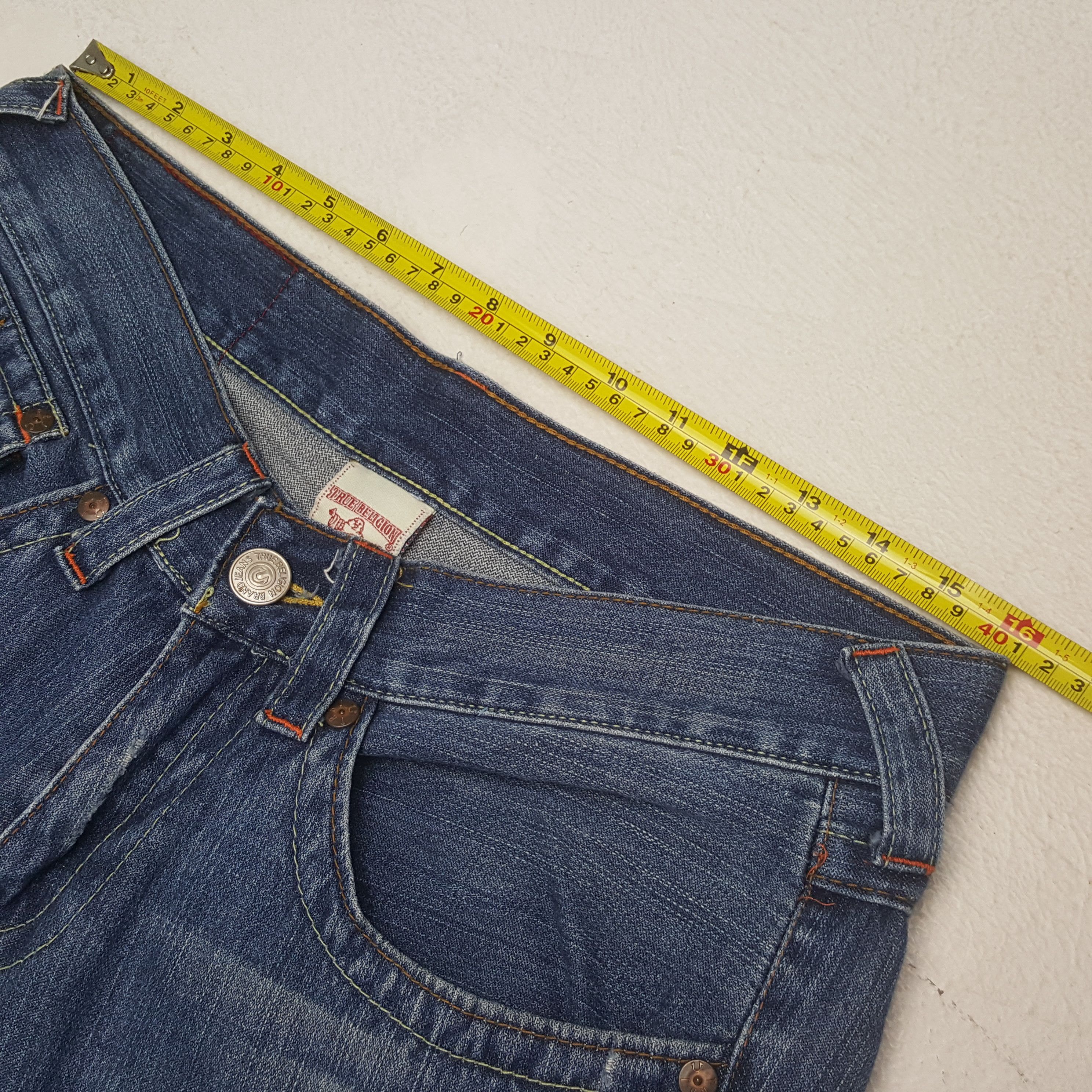True Religion True Religion Streetwear Fashion Style Jeans C297N15 Size US 32 / EU 48 - 7 Thumbnail
