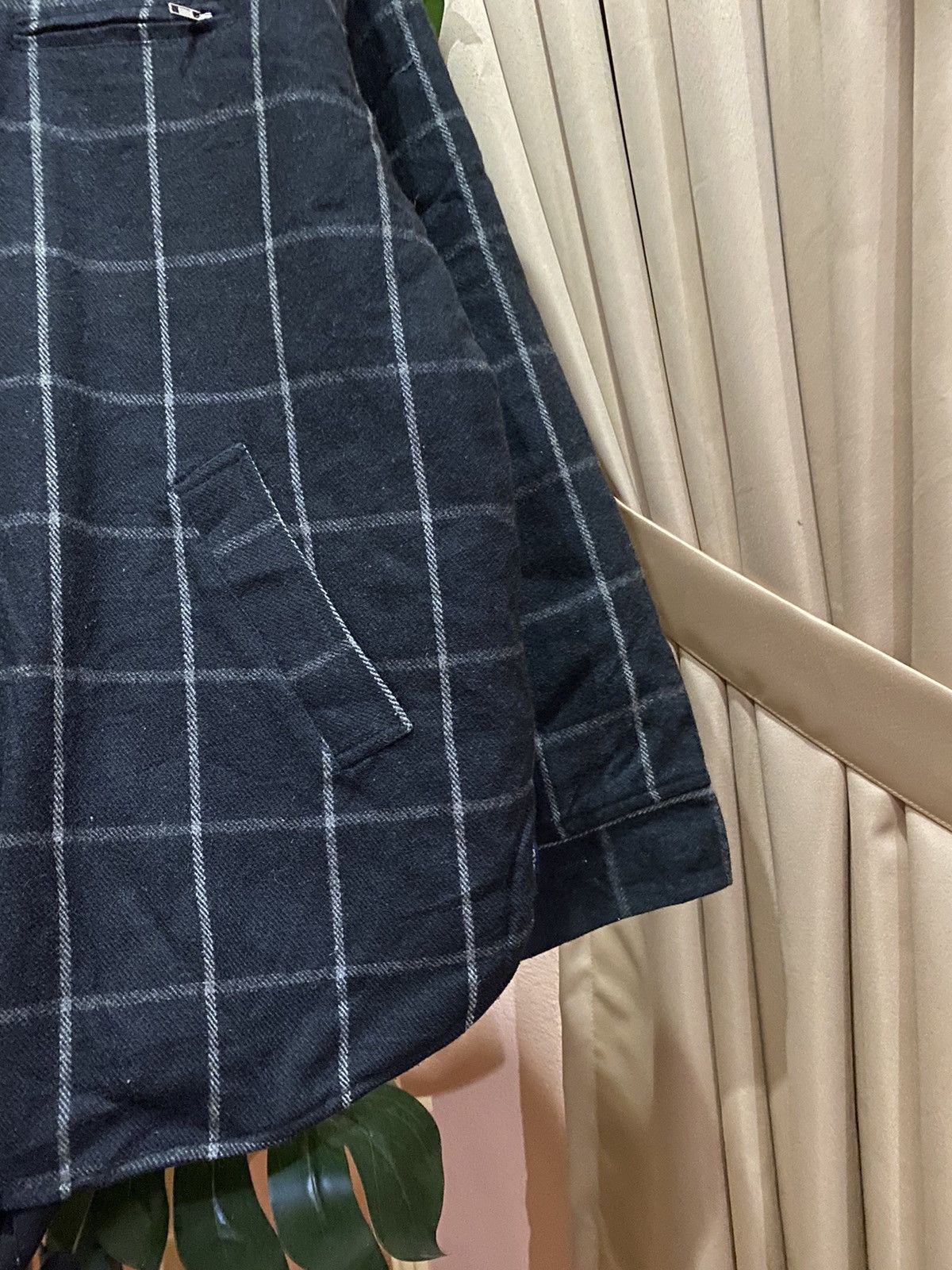 Stussy Stüssy Black and White Plaid Wool Jacket Timeless Streetwear Size US L / EU 52-54 / 3 - 4 Thumbnail