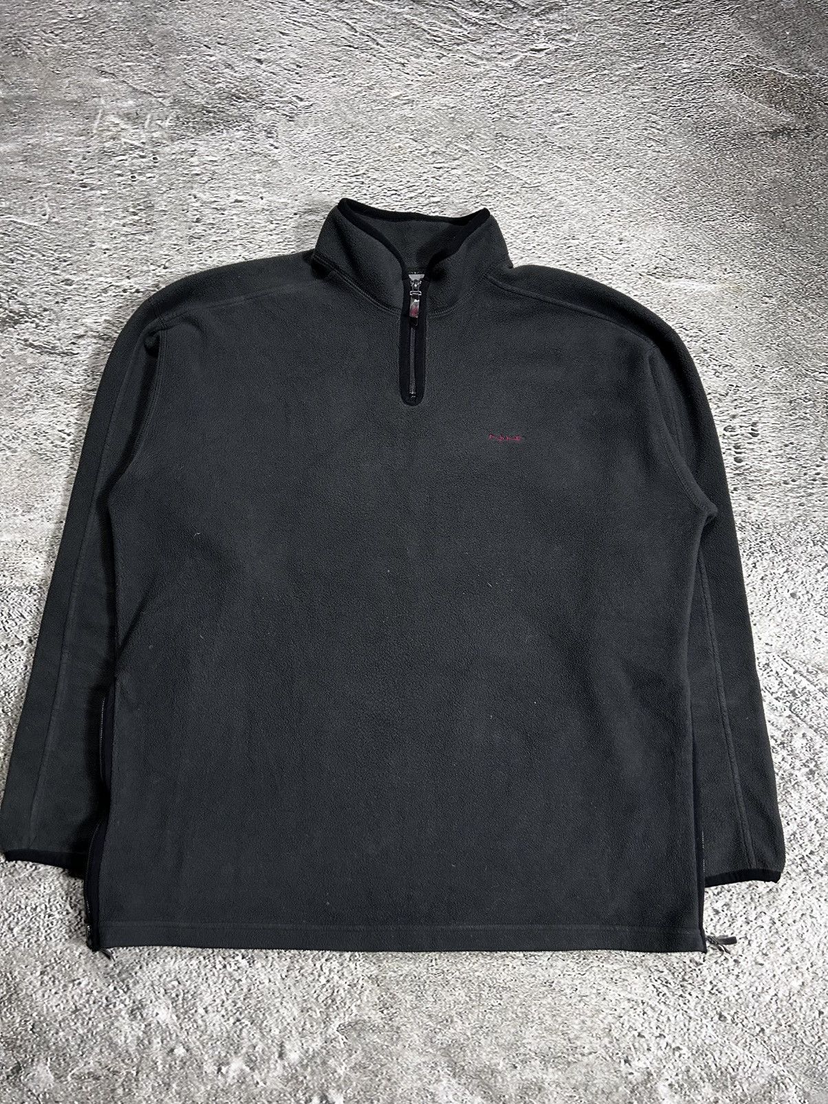 Nike × Vintage Nike fleece vintage sweatshirt half zip turtleneck Size US XL / EU 56 / 4 - 1 Thumbnail