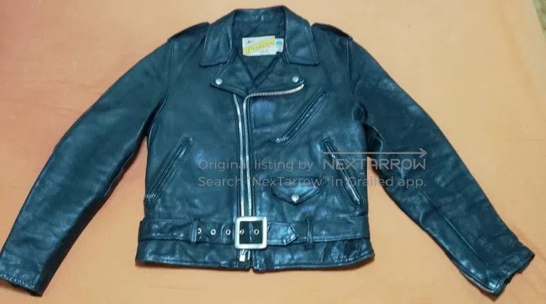 Schott Schott 613 Leather Jacket Size US XS / EU 42 / 0 - 1 Thumbnail