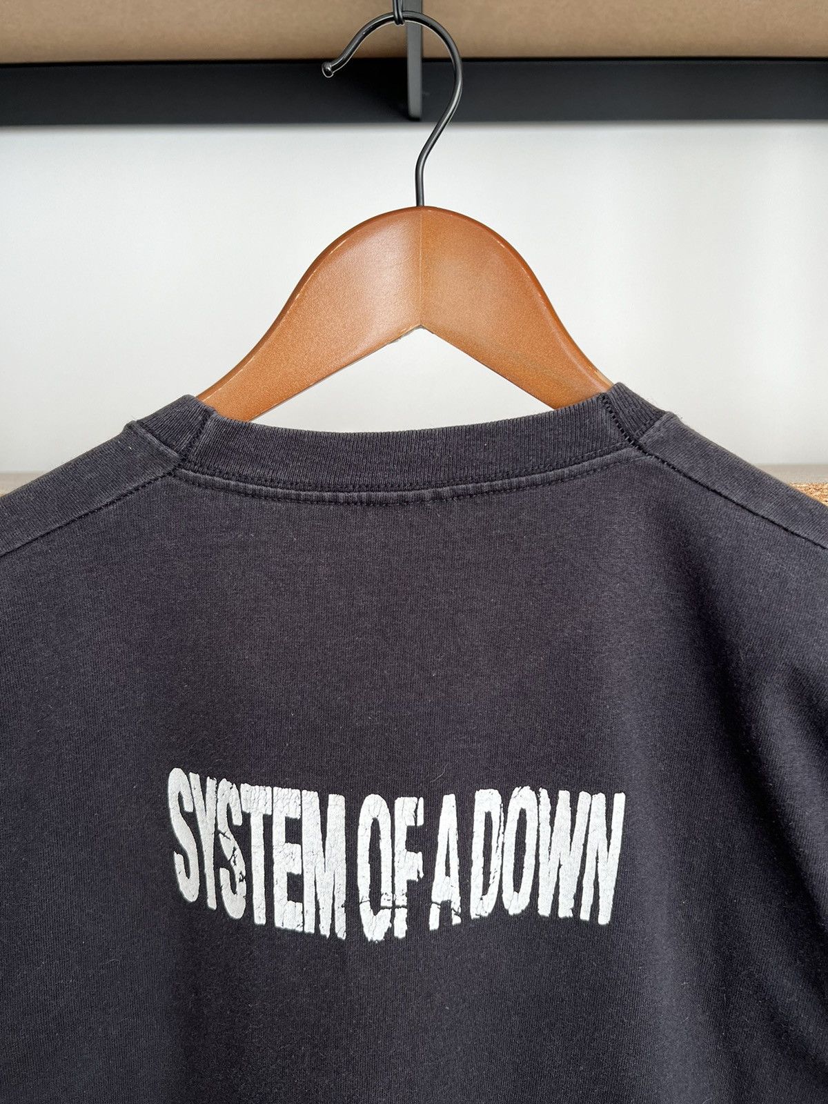 Band Tees Vintage 2000s System of a Down Toxicity Black T-shirt Size US M / EU 48-50 / 2 - 20 Thumbnail