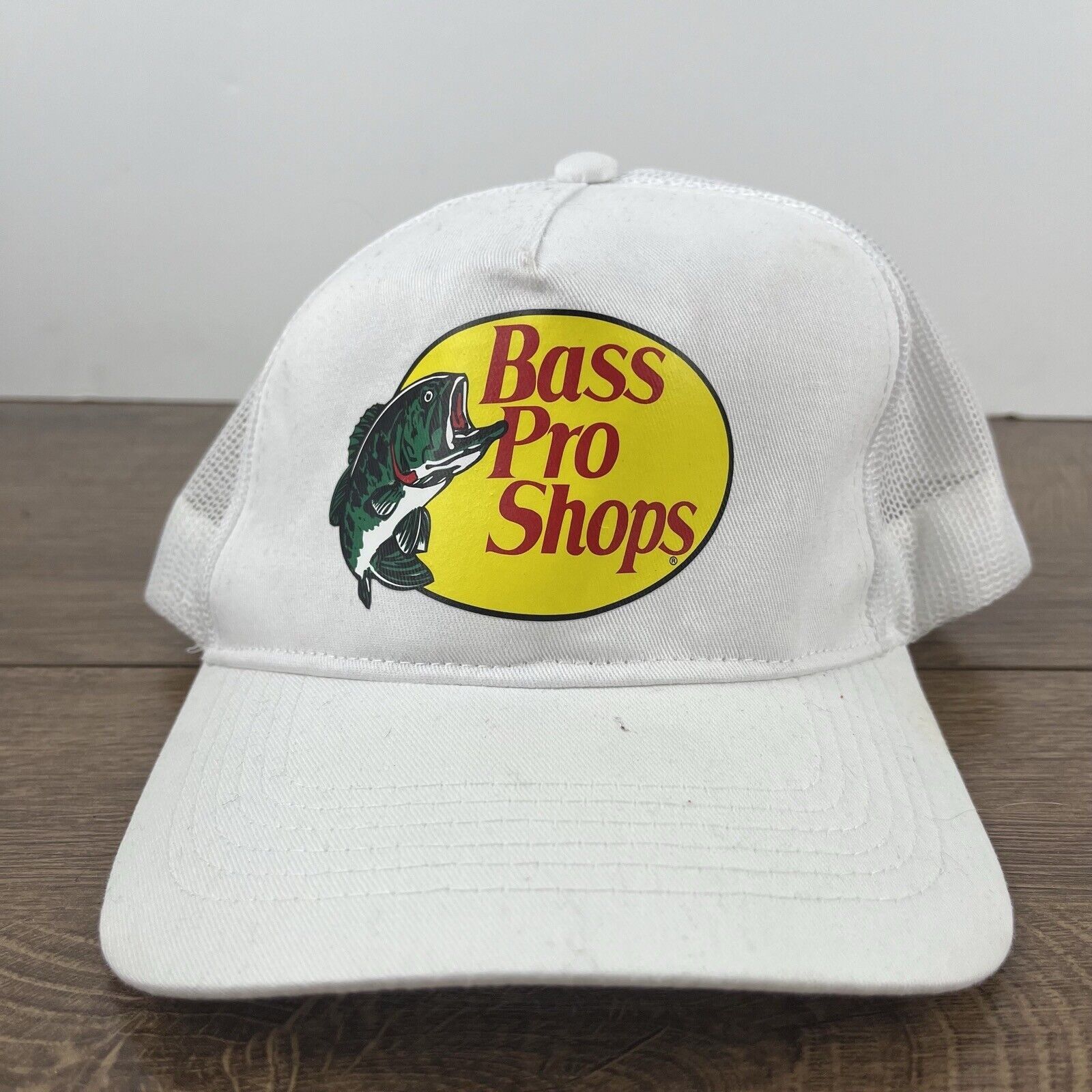 Other Bass Pro Shops Snapback Hat White Hat Adjustable White Adult Size ONE SIZE - 1 Thumbnail