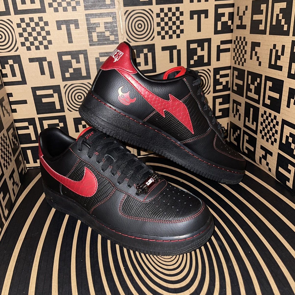 Nike RTFKT x Nike Air Force 1 Low Demon 1 953 Grailed