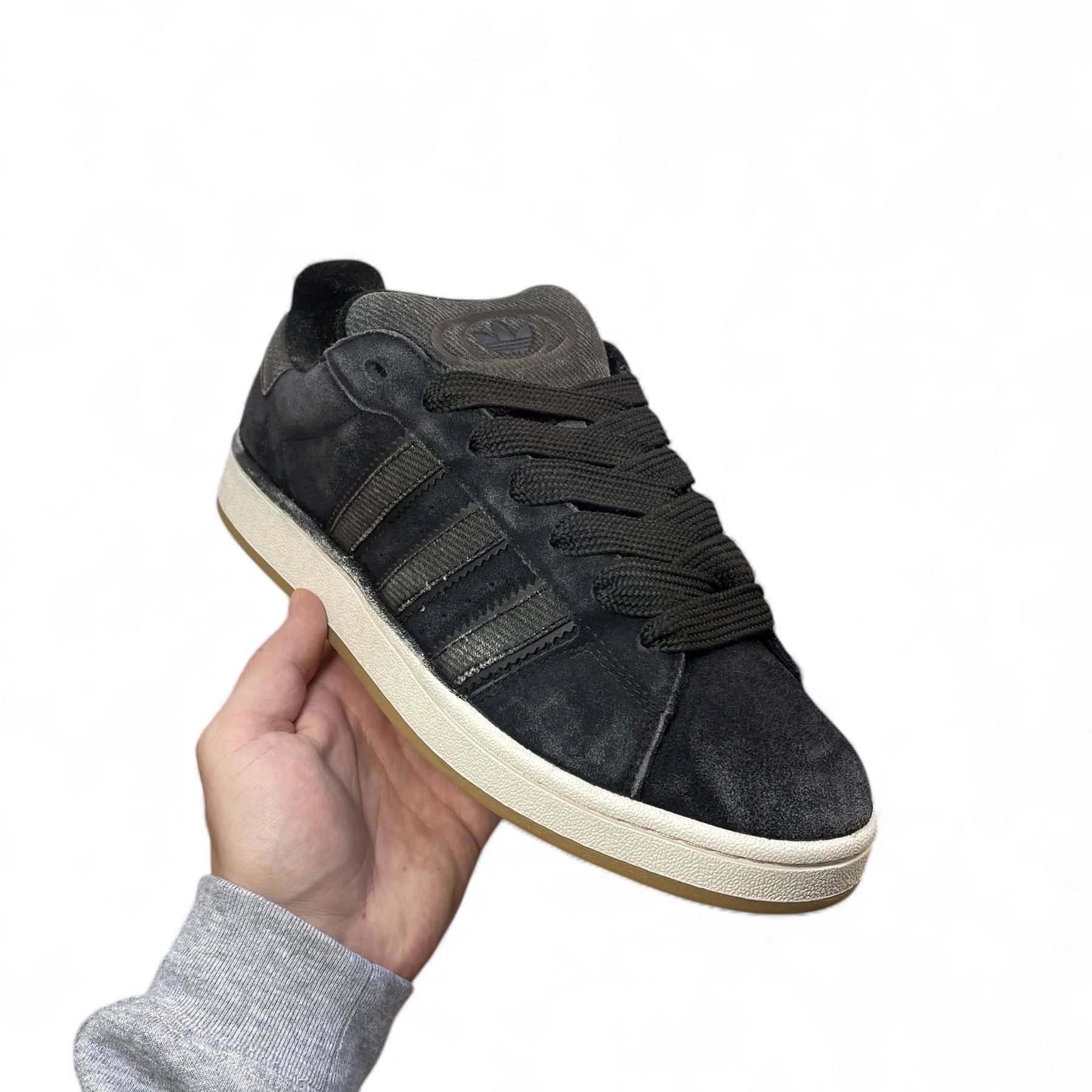 Adidas Adidas campus 00s core black/core black/crystal white Size US 10.5 / EU 43-44 - 3 Thumbnail