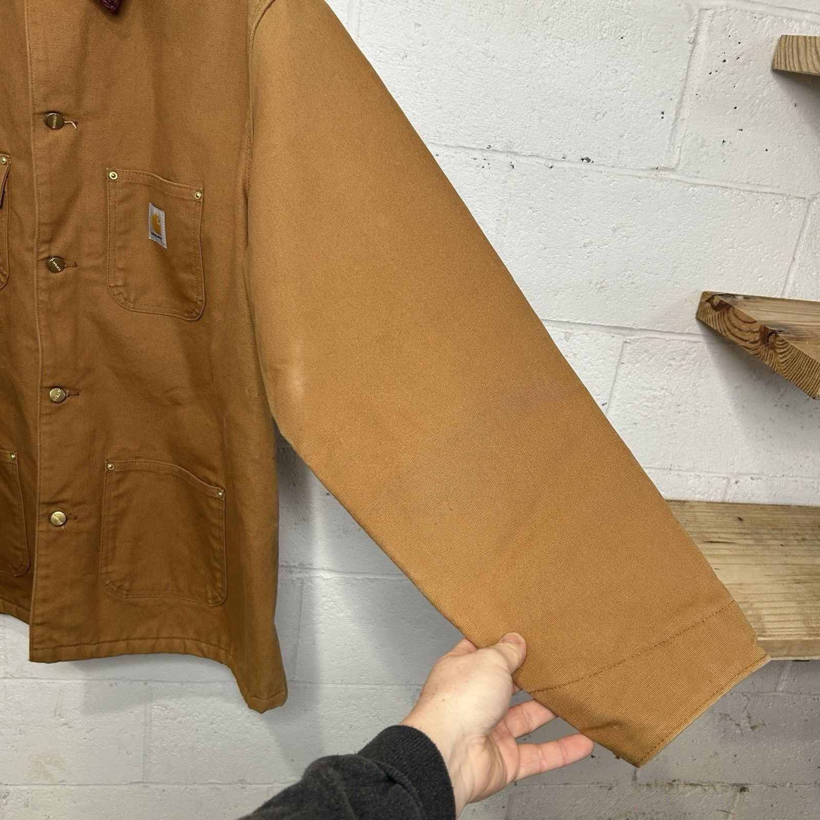 Carhartt Carhartt Blanket Lined Corduroy Collar Chore Coat “Brown” Size US XL / EU 56 / 4 - 5 Thumbnail