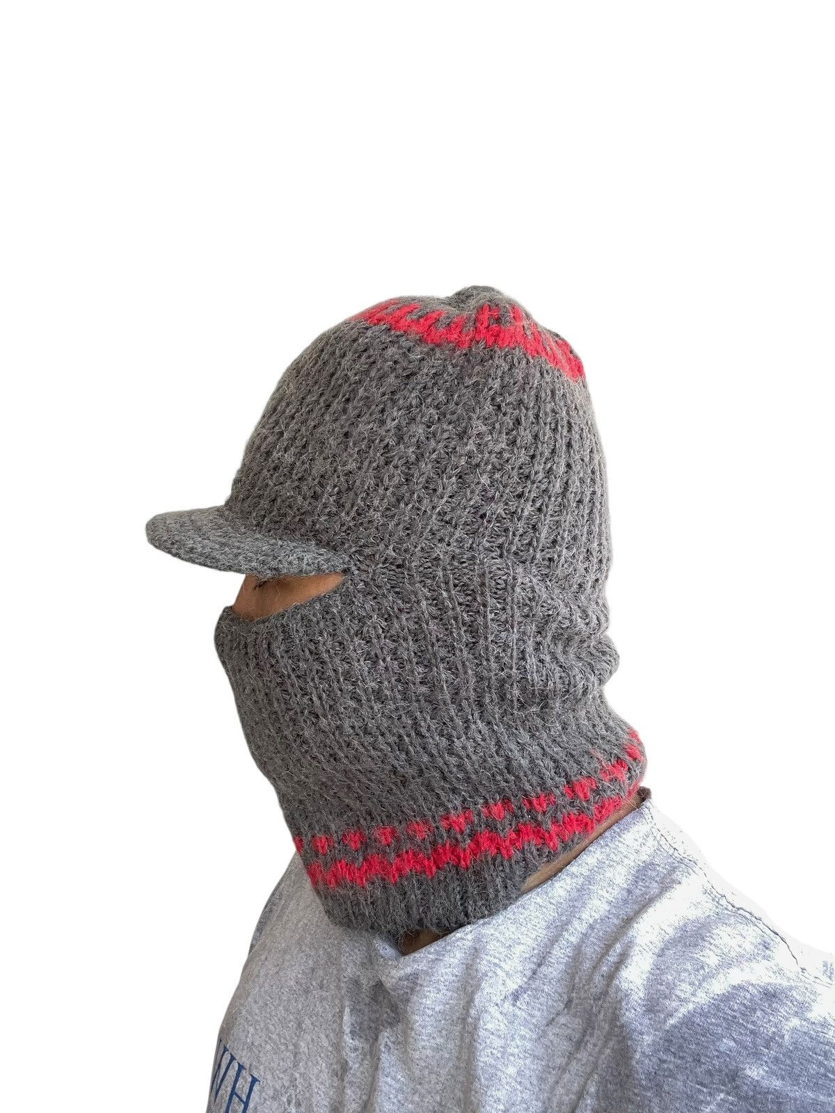 Japanese Brand Vintage Japanese Brand Beanie Balaclava Cap CA4LA Style Size ONE SIZE - 6 Thumbnail