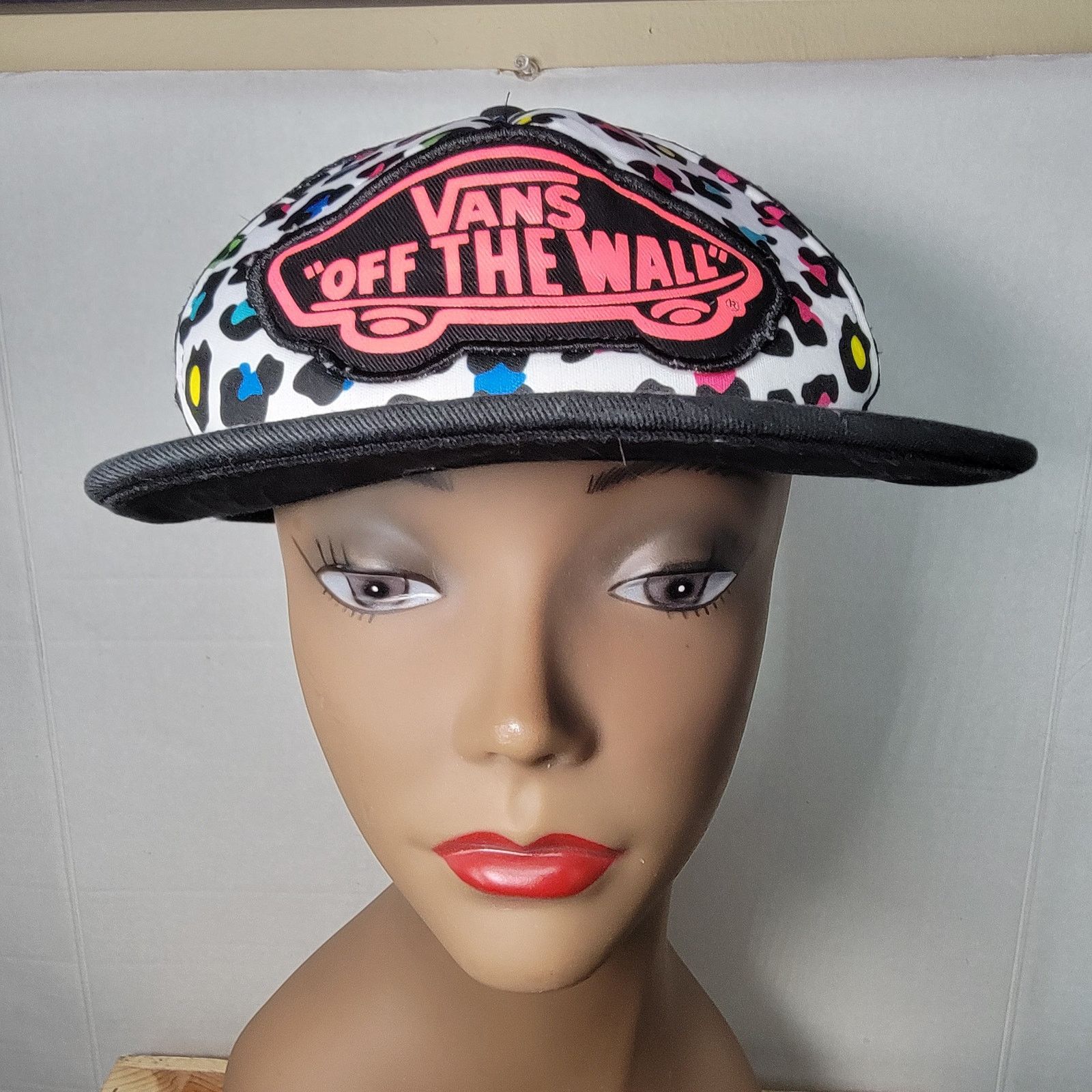 Vans VANS Retro Snap Back Trucker Hat "Off The Wall" Size ONE SIZE - 2 Thumbnail