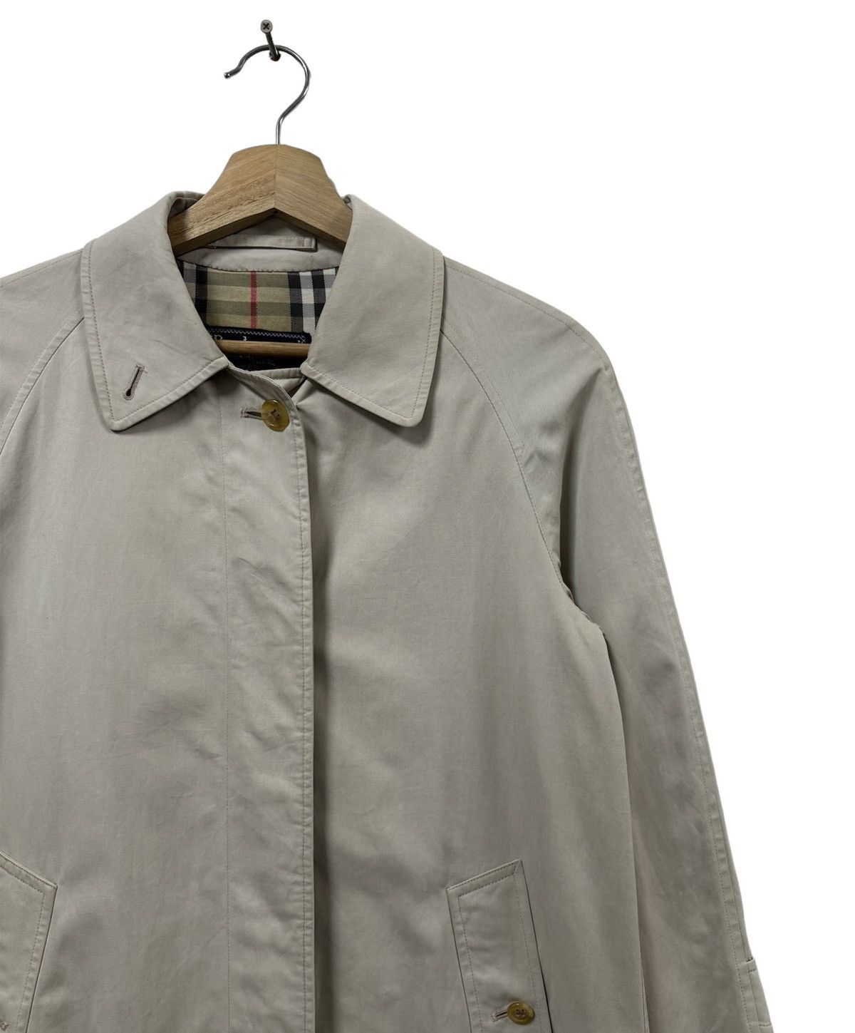 Vtg🔥Burberrys Prorsum Trench coat Novacheck Made in England