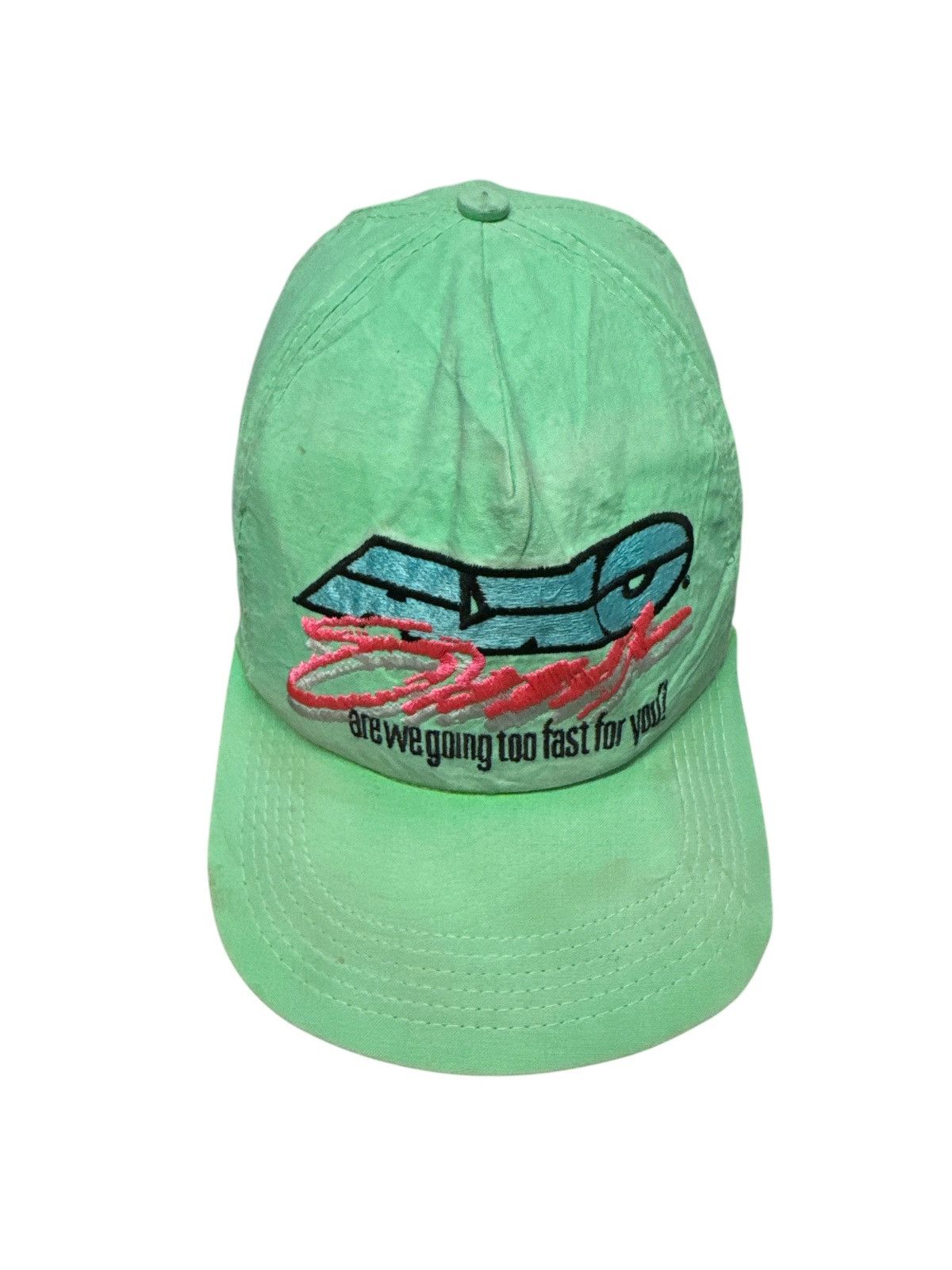 Vintage VINTAGE 1980s ACO SPORTS SNAP BUTTON CAP HAT Size ONE SIZE - 1 Thumbnail
