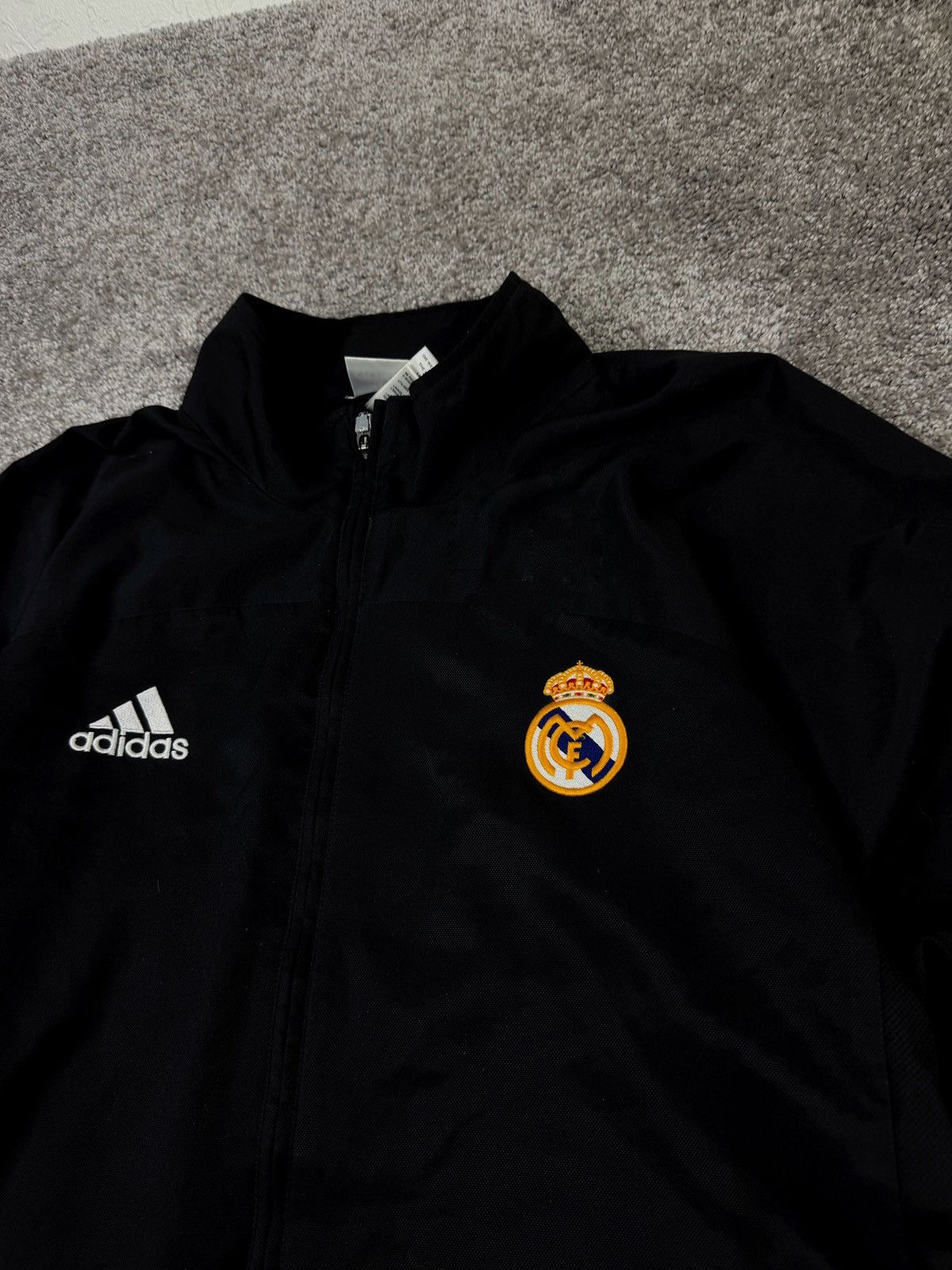 Adidas Adidas Real Madrid 2002/2003 windbreaker jacket Size US L / EU 52-54 / 3 - 3 Thumbnail