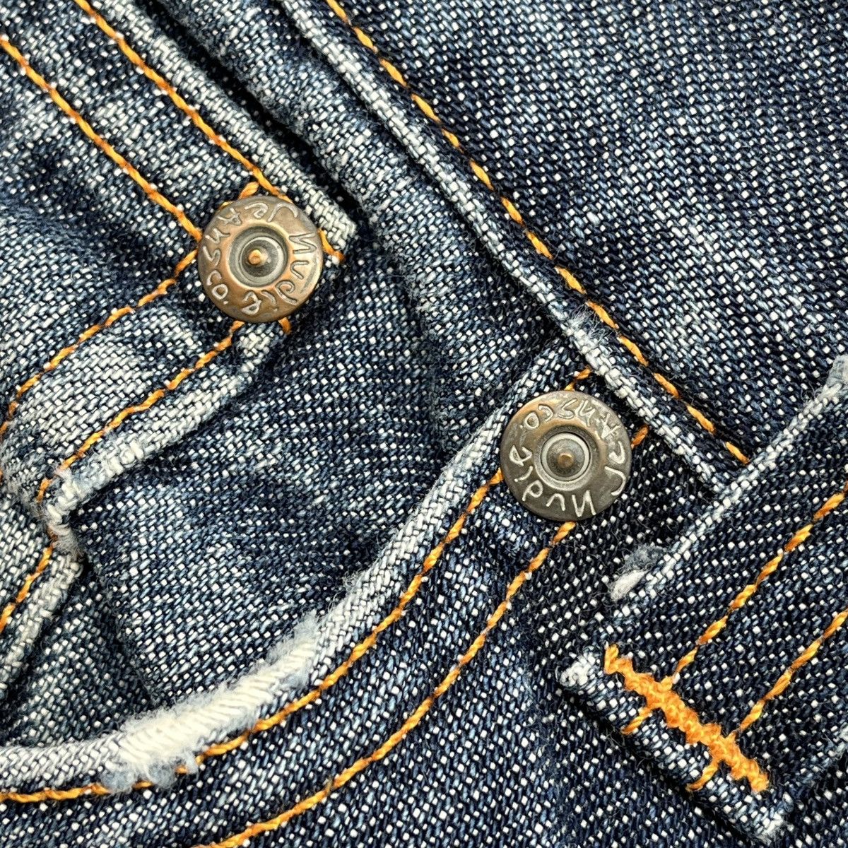 Nudie Jeans DISTRESSED NUDIE JEANS BOOTCUT OLA RIPPED KNEE JAPAN Size US 30 / EU 46 - 15 Thumbnail