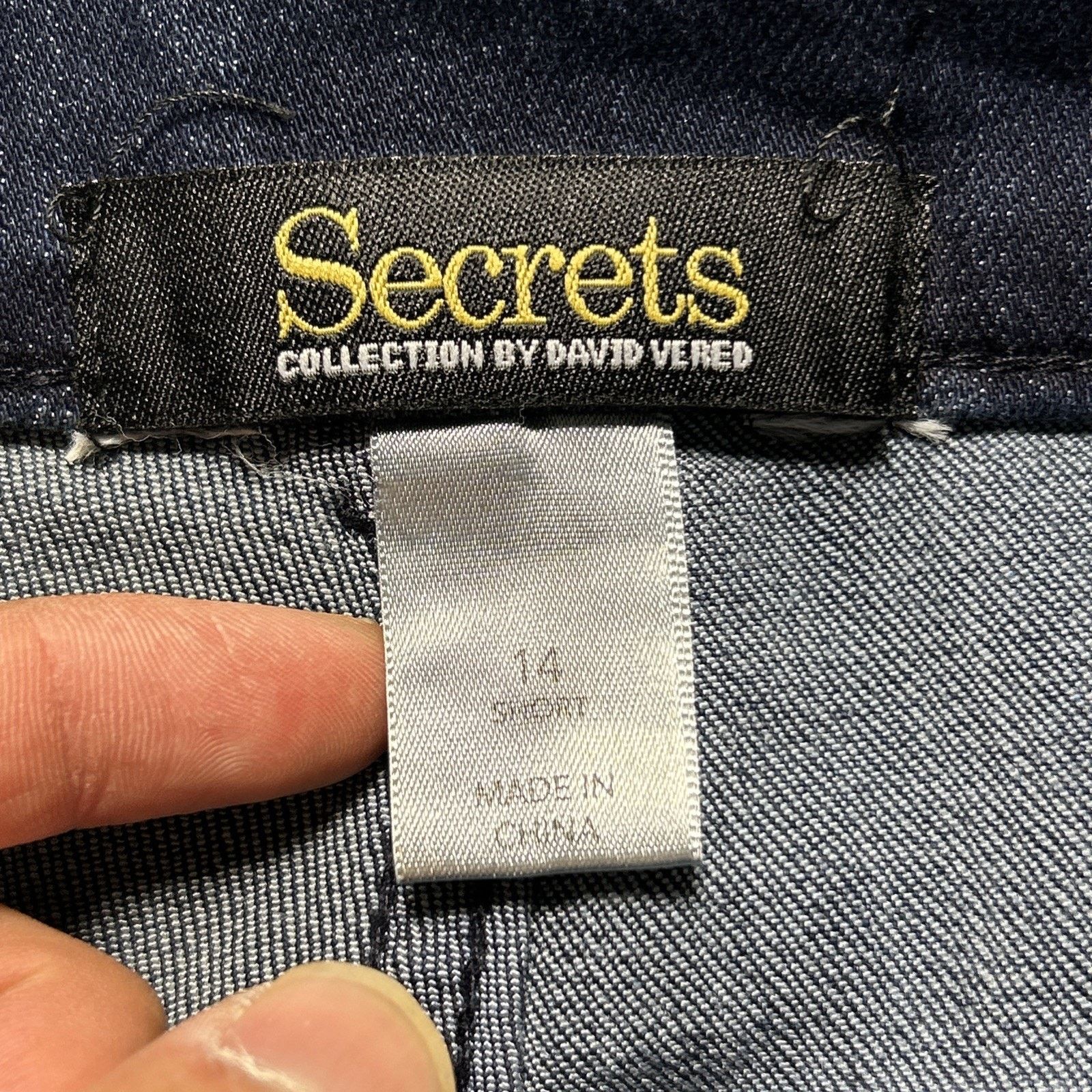 Miss Me 2000s Beyond Baggy Jeans Womens 14 38x28 Rhinestone Hamilton Size 36" / US 14 / IT 50 - 12 Thumbnail