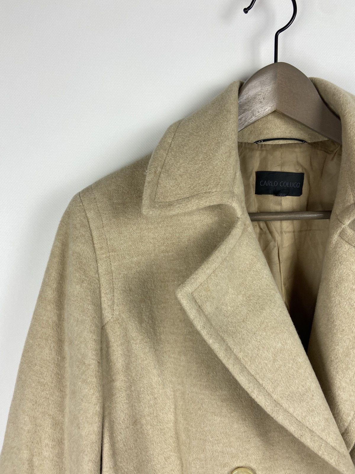 Carlo Colucci Carlo Colucci Luxury Beige ANGORAWOOL LAMBSWOOL CASHMERE Size XS / US 0-2 / IT 36-38 - 5 Thumbnail