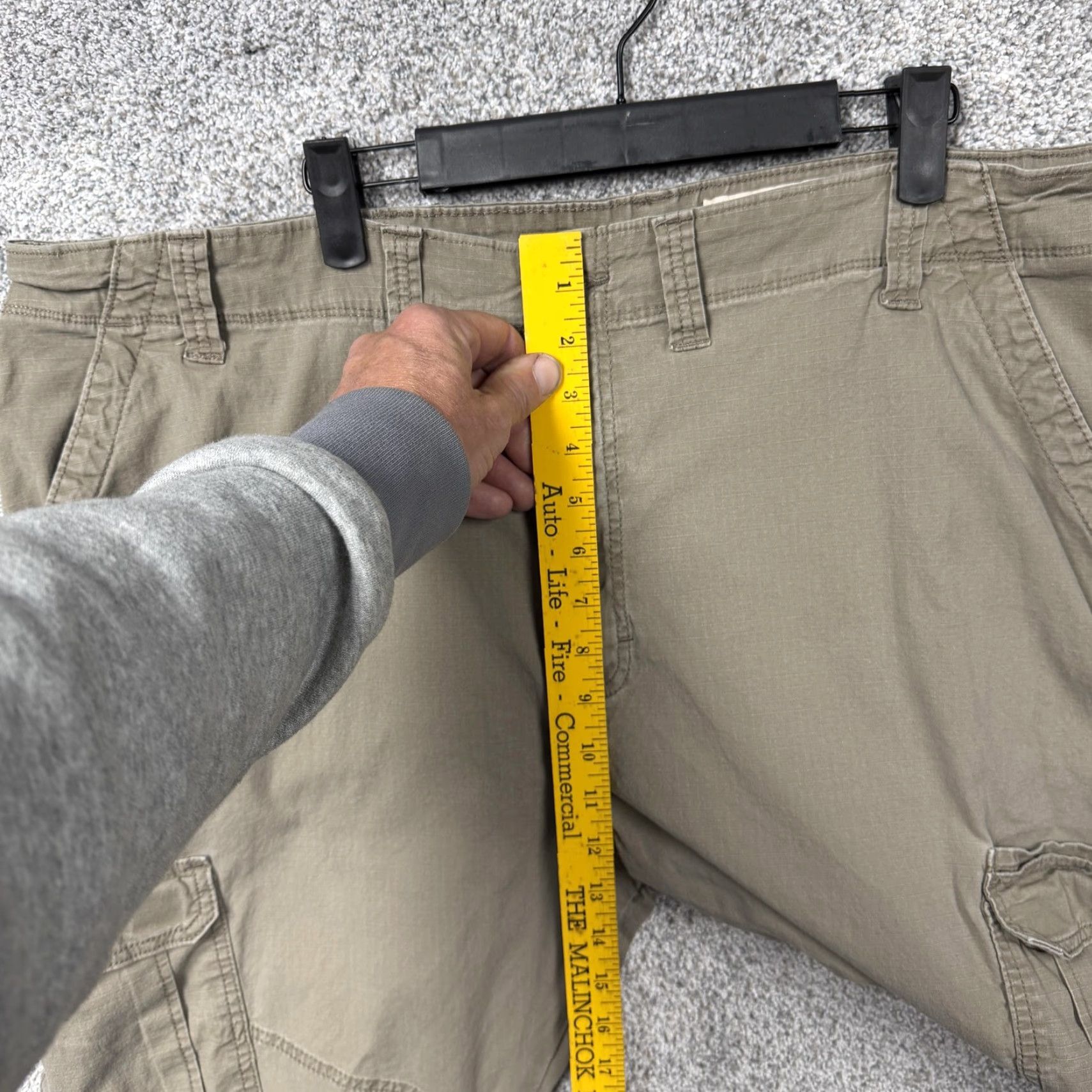 Wrangler Wrangler Cargo Pants Mens Relaxed Fit 43x28 Tan Beige Pockets Outdoor Gorpcore Workwear Size US 44 / EU 60 - 5 Thumbnail